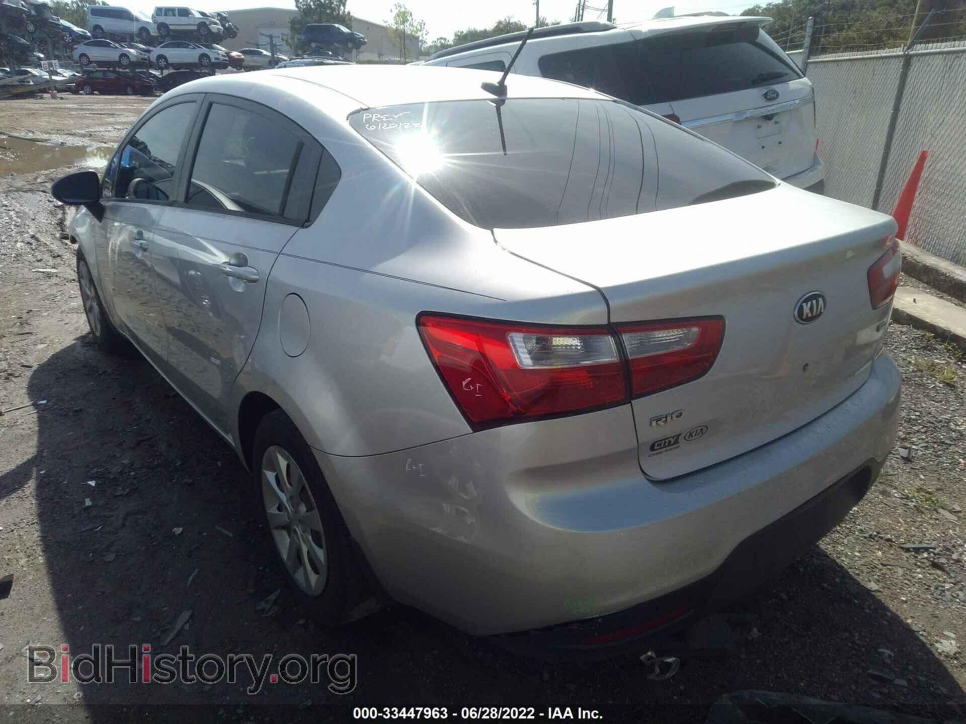 2014 KIA RIO - VIN: KNADM4A31E6414511 - Фото 3