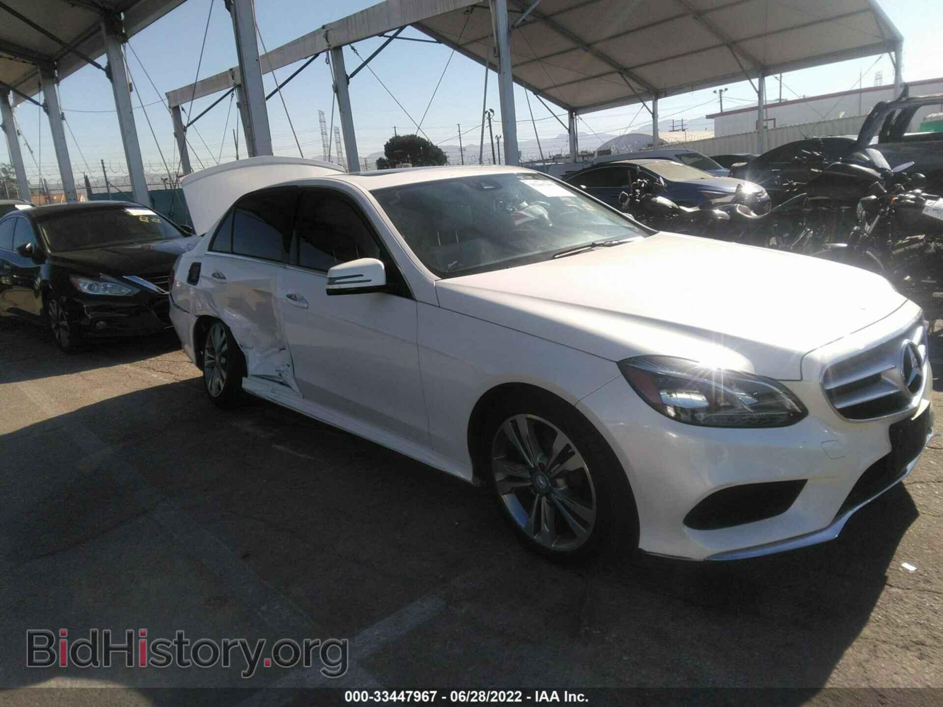 Photo WDDHF5KBXGB188513 - MERCEDES-BENZ E-CLASS 2016