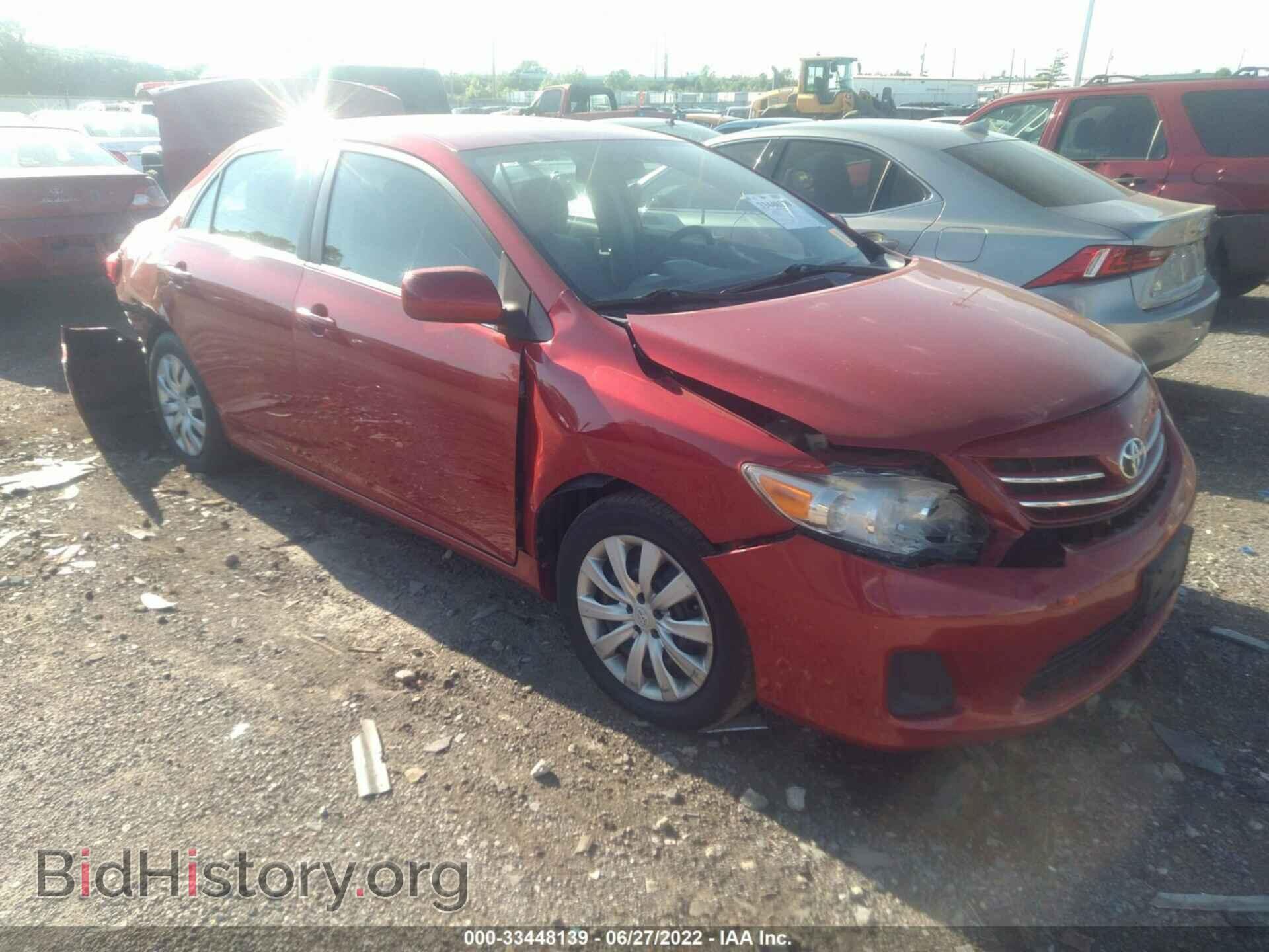 Photo 2T1BU4EE4DC099507 - TOYOTA COROLLA 2013