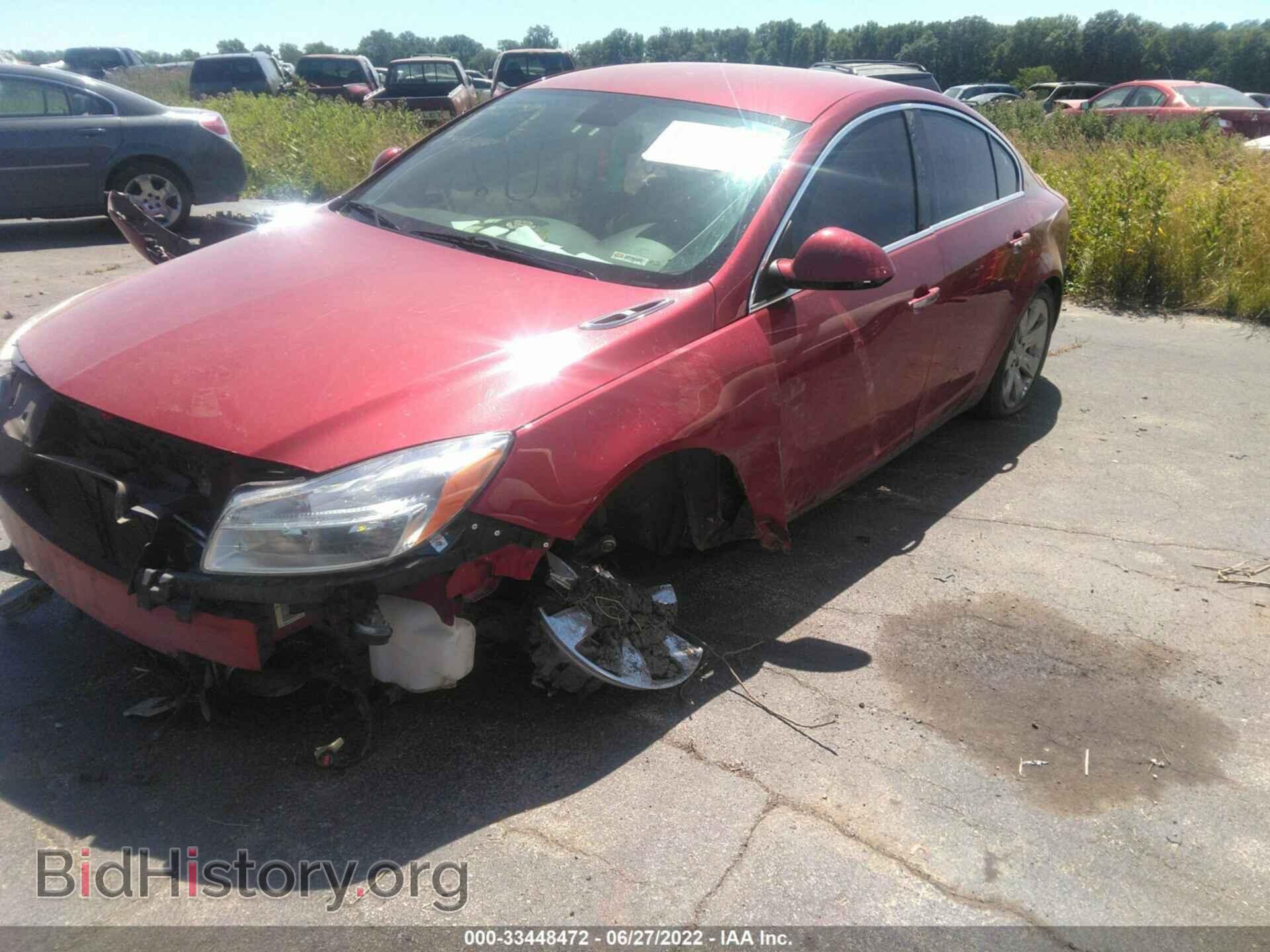 2012 BUICK REGAL - VIN: 2G4GS5EV3C9208504 - Фото 2