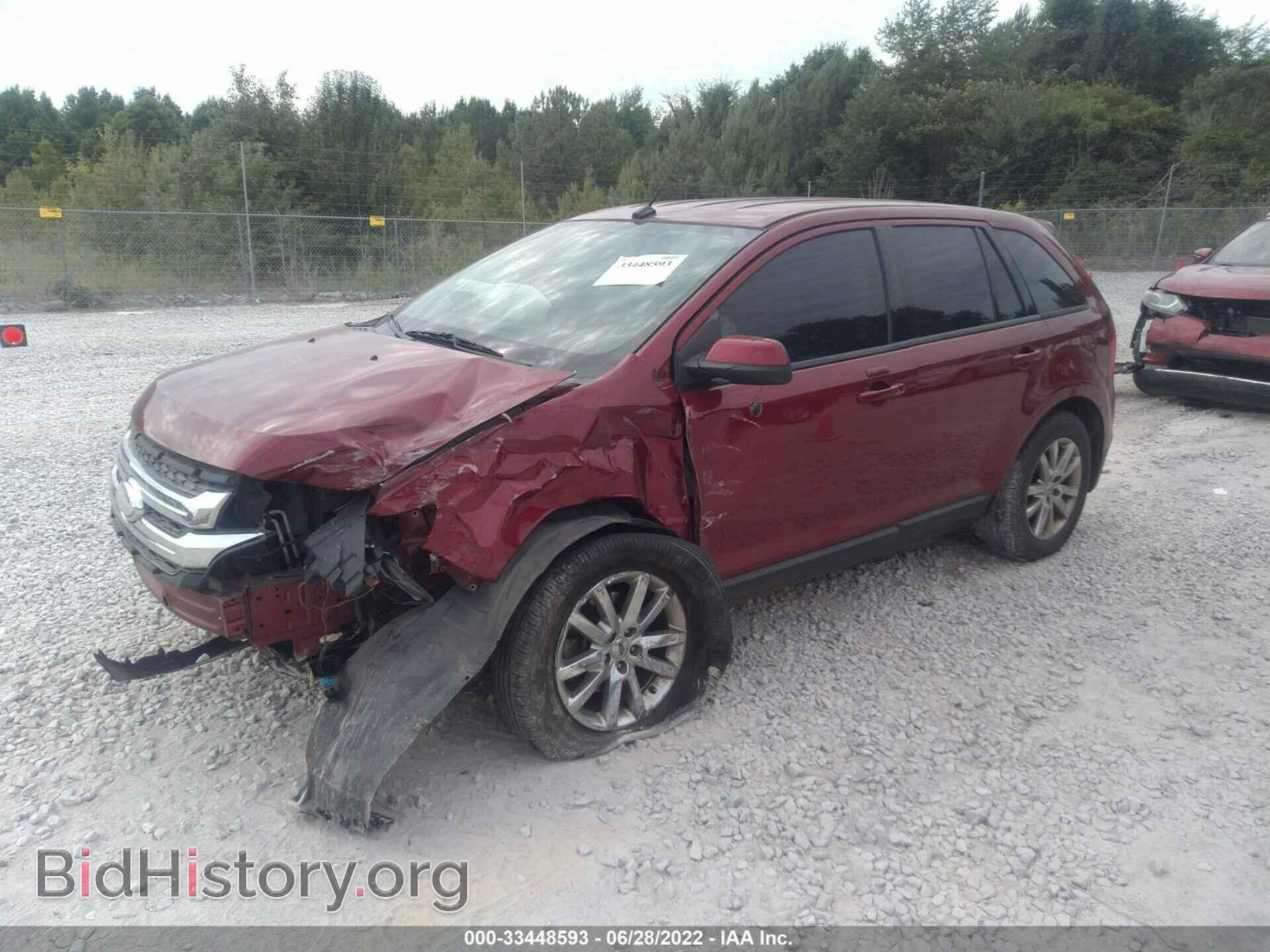 2013 FORD EDGE - VIN: 2FMDK3JC3DBE05971 - Photo 2