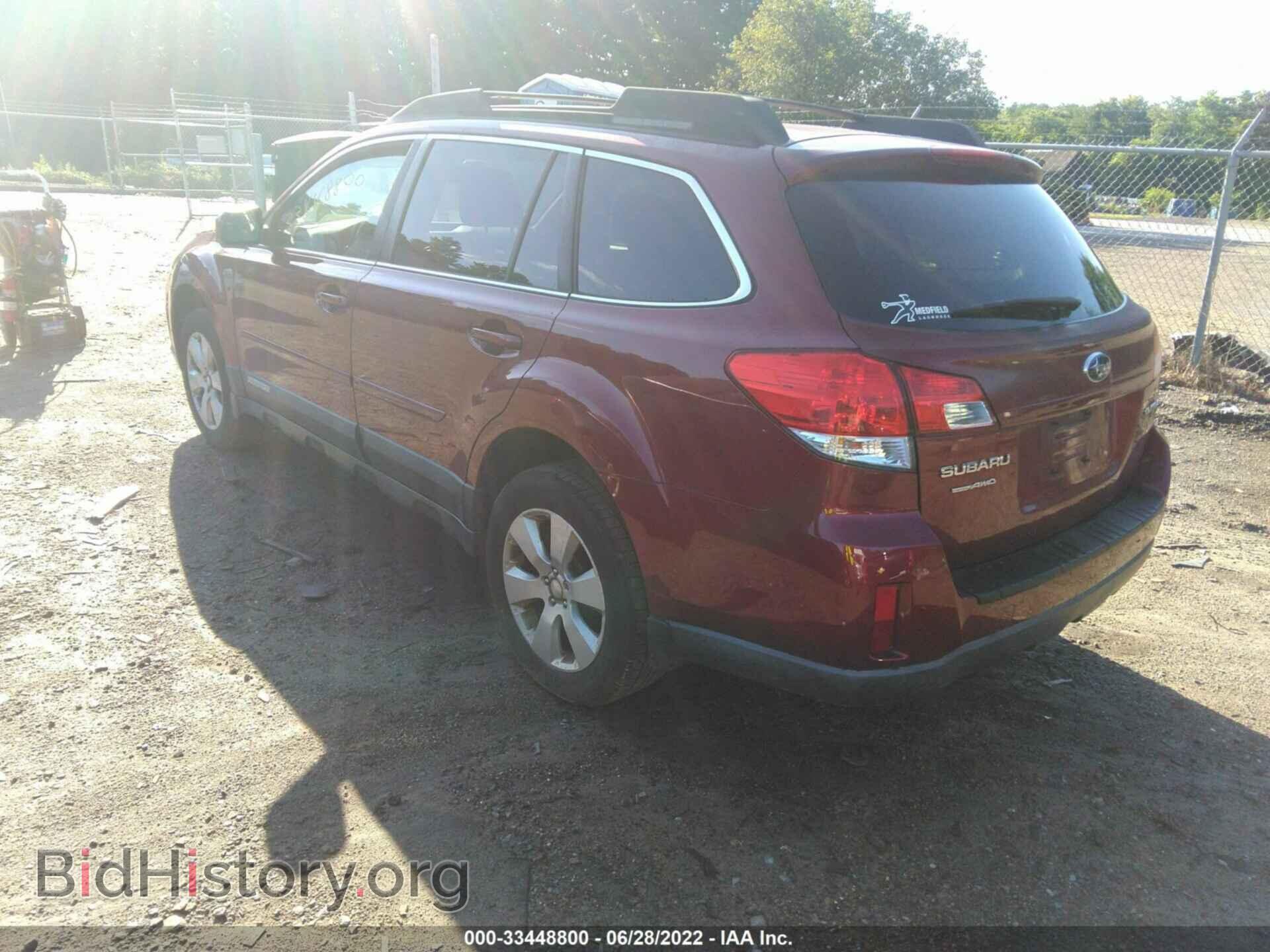 2012 SUBARU OUTBACK - VIN: 4S4BRBCC8C3249600 - Фото 3