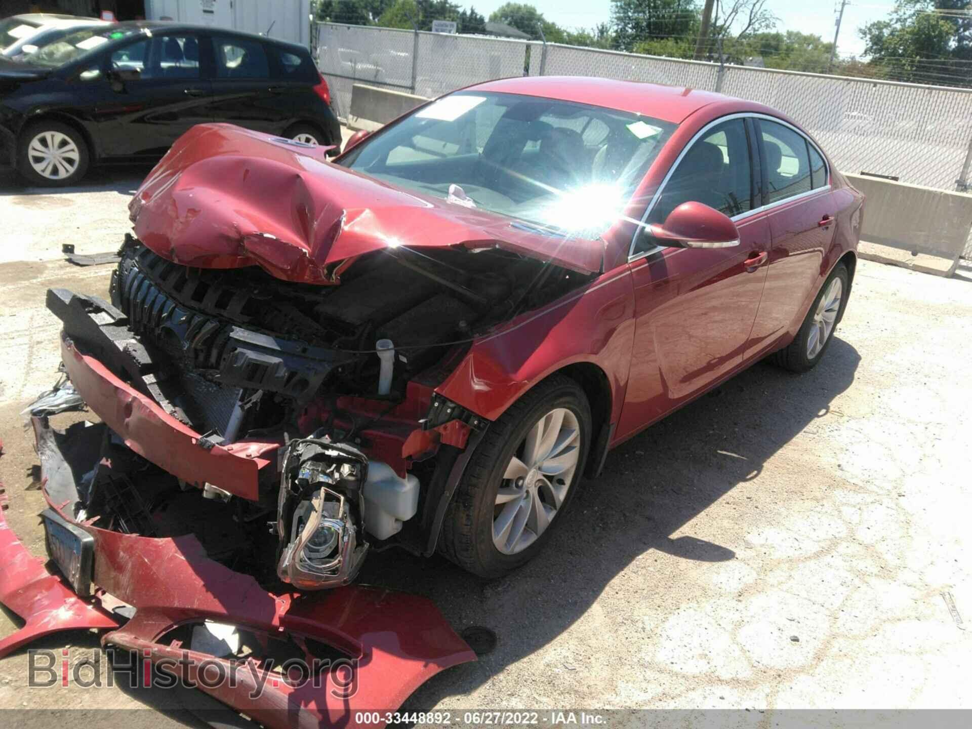 2014 BUICK REGAL - VIN: 2G4GL5EX5E9192775 - Фото 2