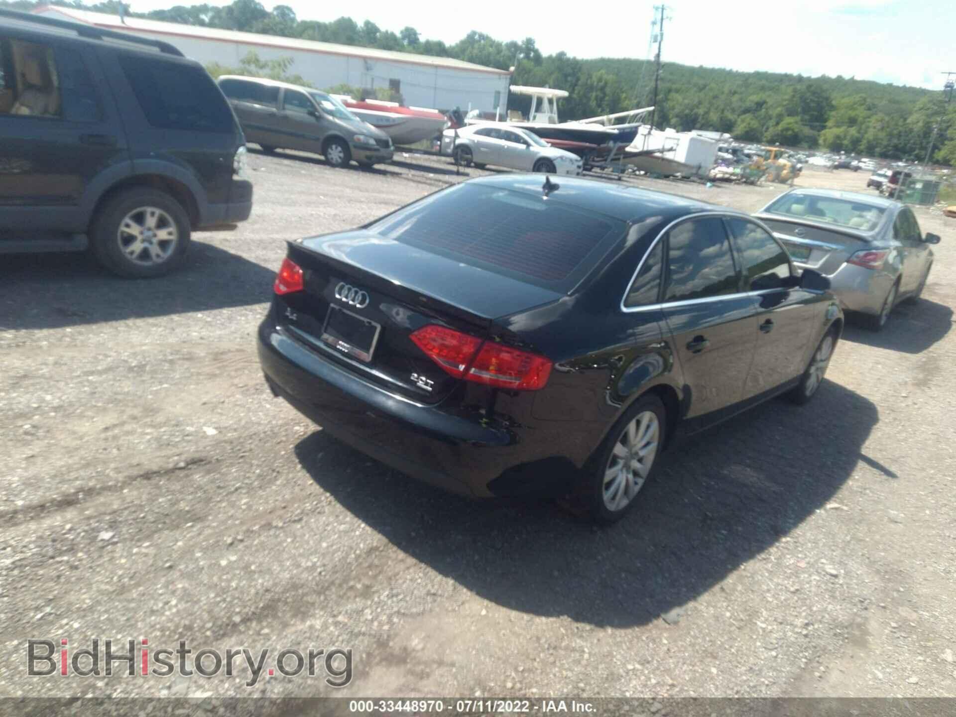 2012 AUDI A4 - VIN: WAUBFAFL9CN006866 - Фото 4