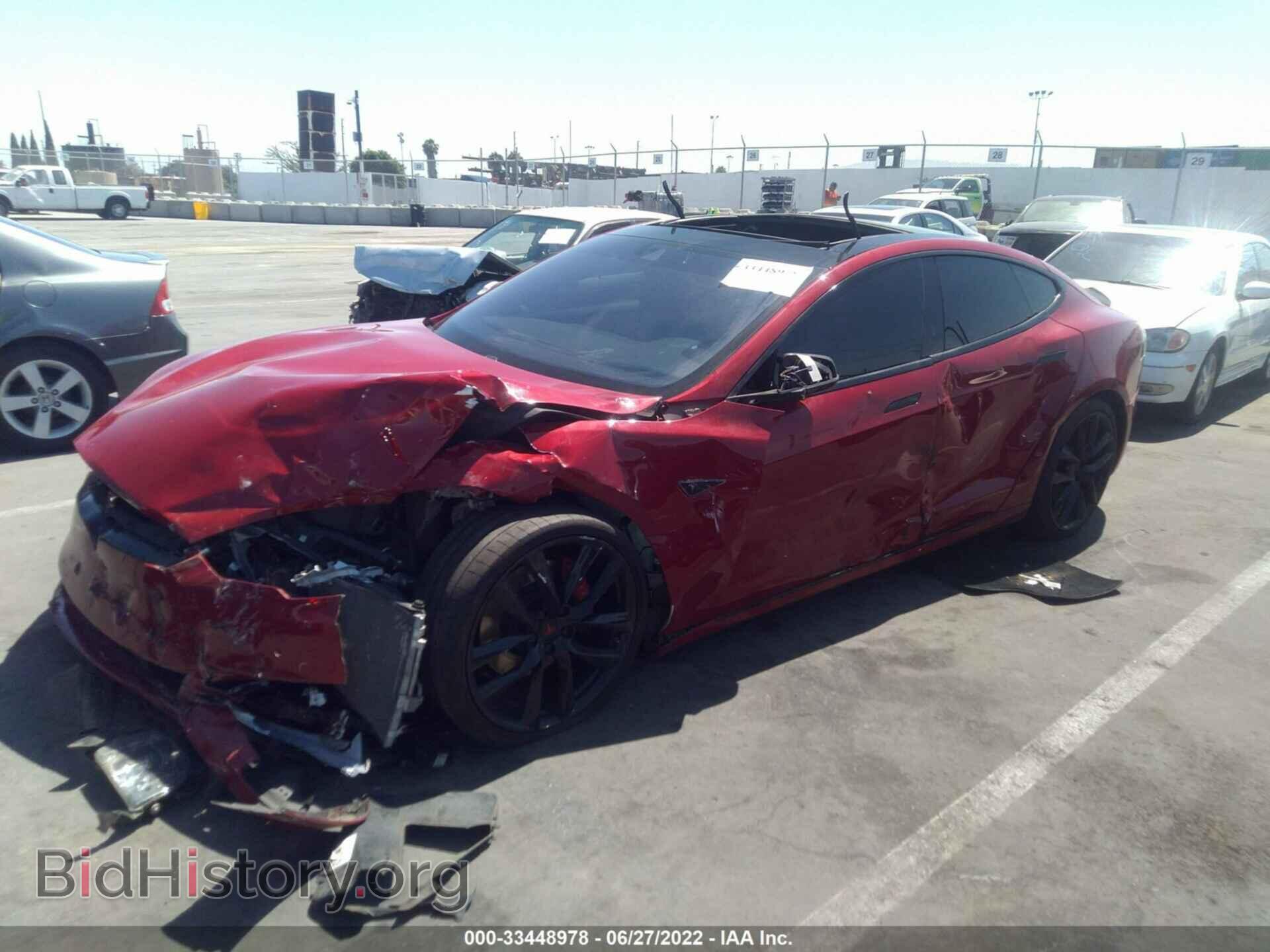 2016 TESLA MODEL S - VIN: 5YJSA1E4XGF159823 - Фото 2
