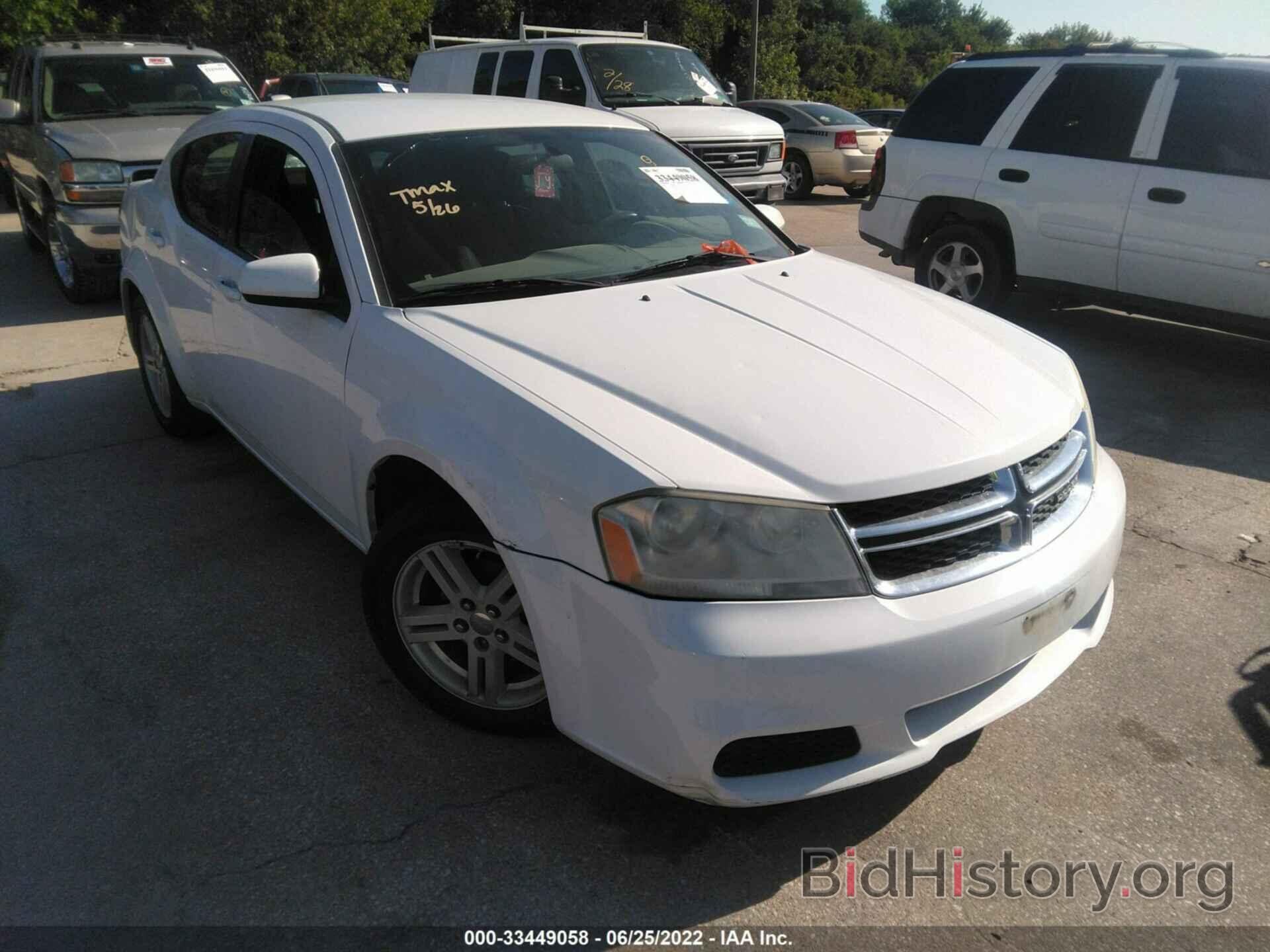 Фотография 1C3CDZCB5CN251496 - DODGE AVENGER 2012