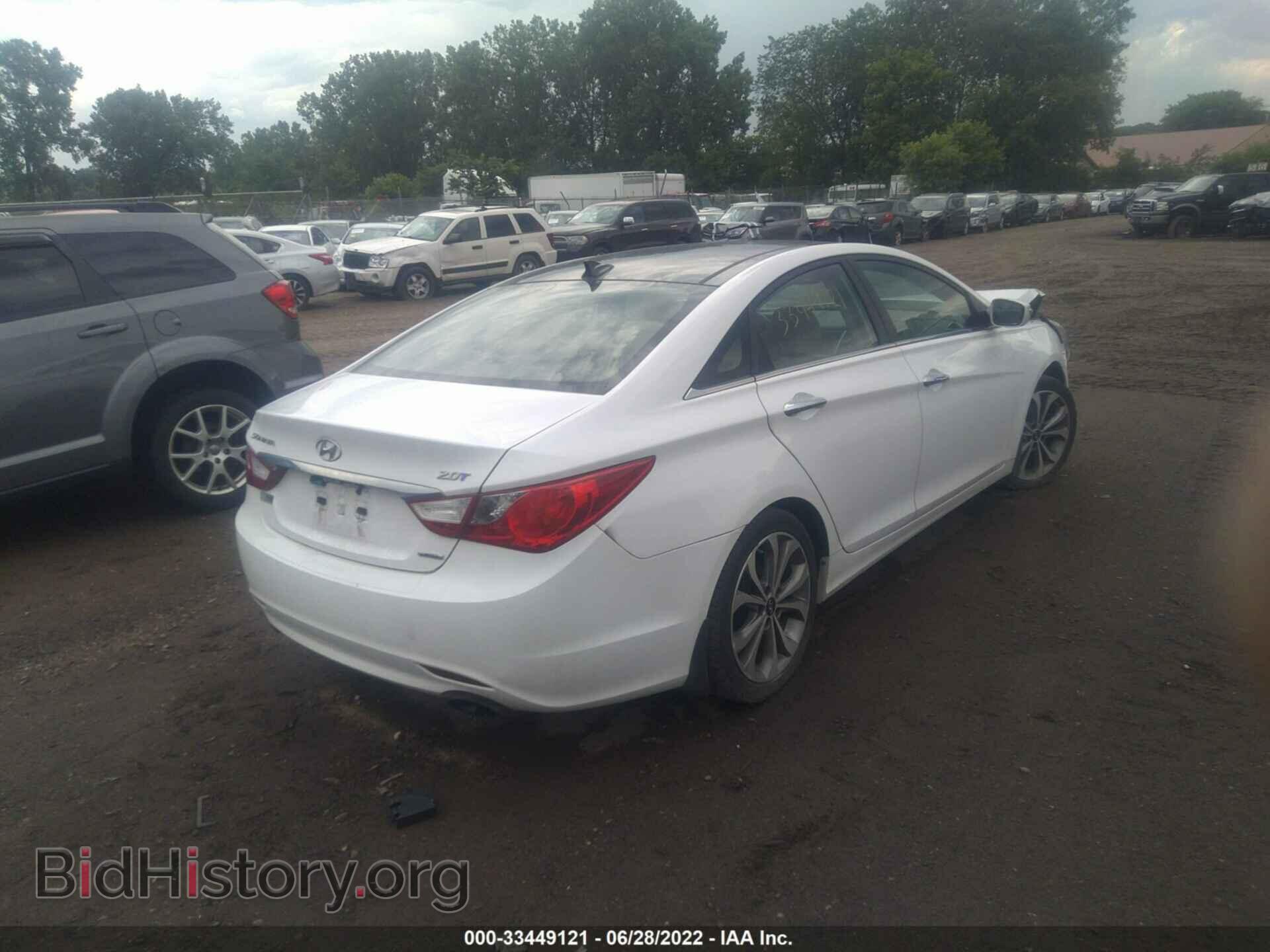 2013 HYUNDAI SONATA - VIN: 5NPEC4AB2DH643009 - Фото 4