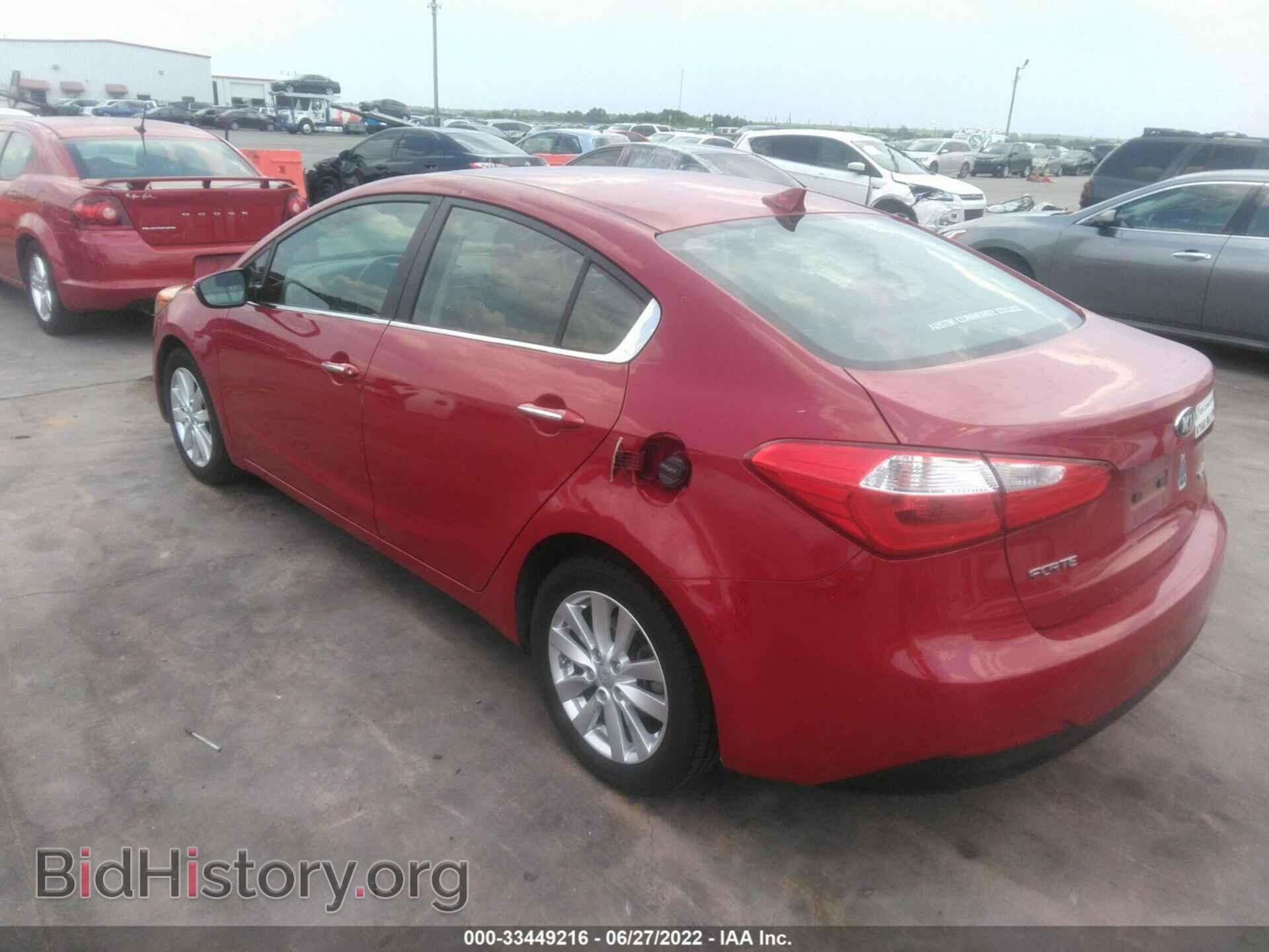 2014 KIA FORTE - VIN: KNAFX4A88E5051352 - Фото 3