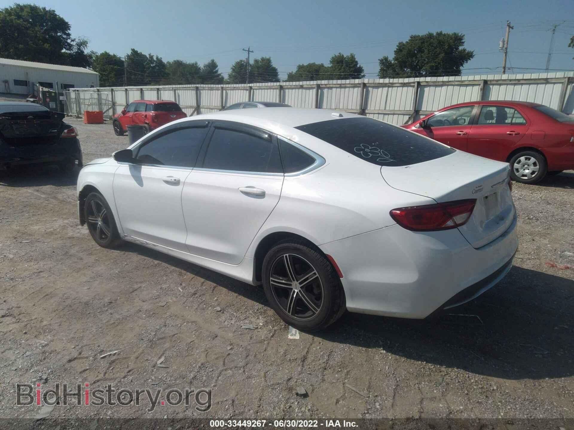 2015 CHRYSLER 200 - VIN: 1C3CCCAB2FN528564 - Фото 3