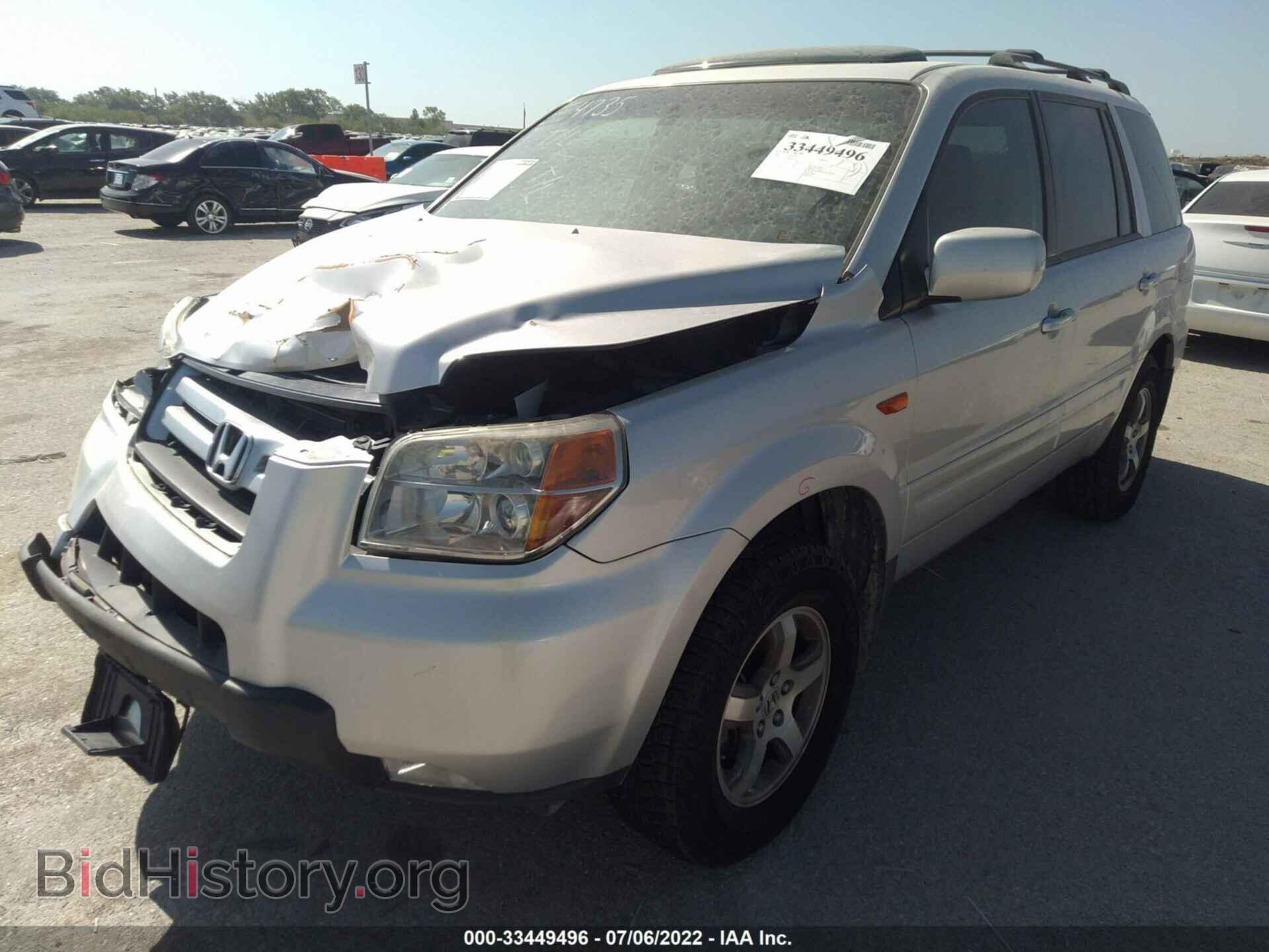 2006 HONDA PILOT - VIN: 5FNYF18546B024223 - Фото 2