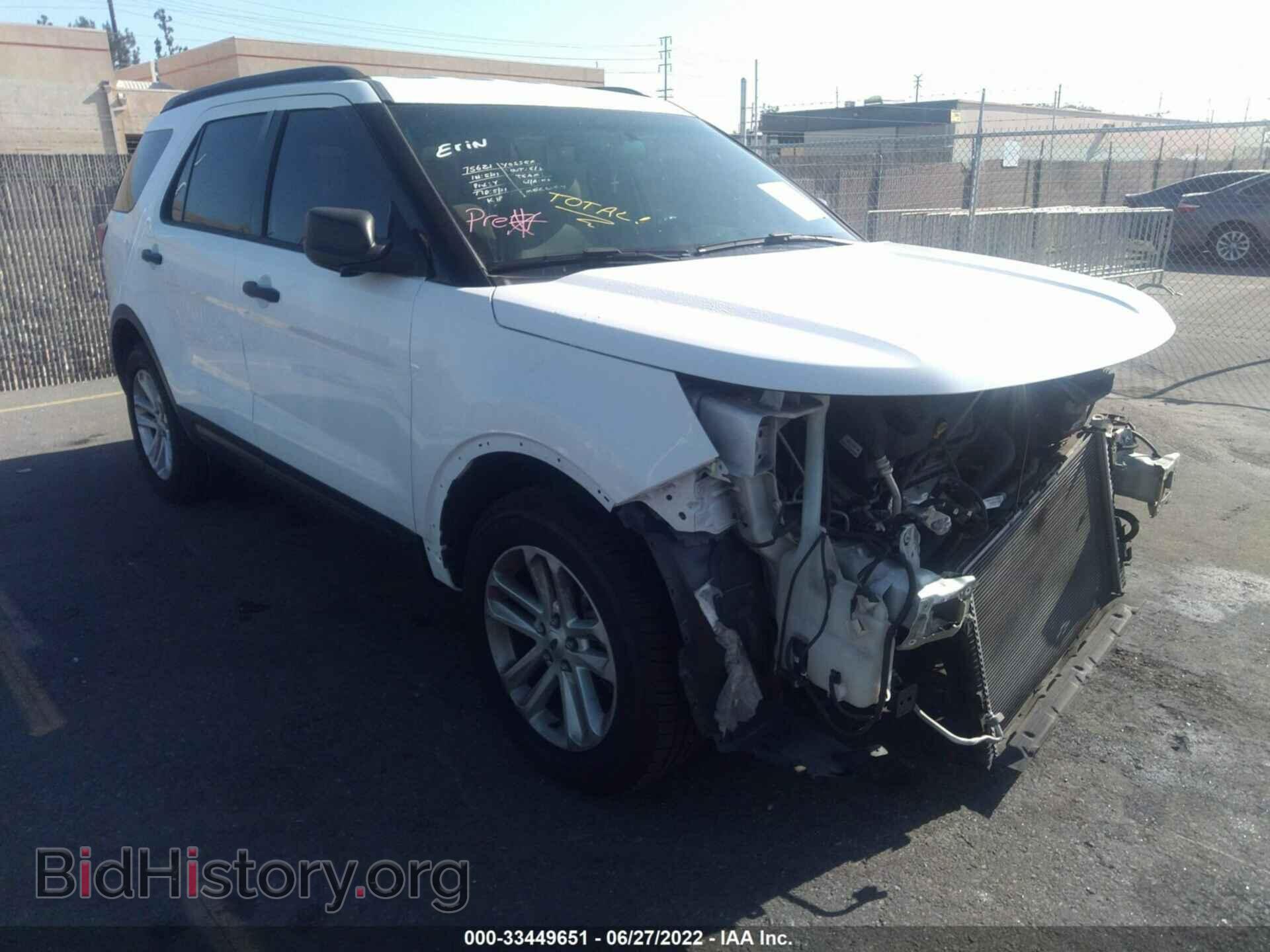 Фотография 1FM5K7B84GGD06076 - FORD EXPLORER 2016