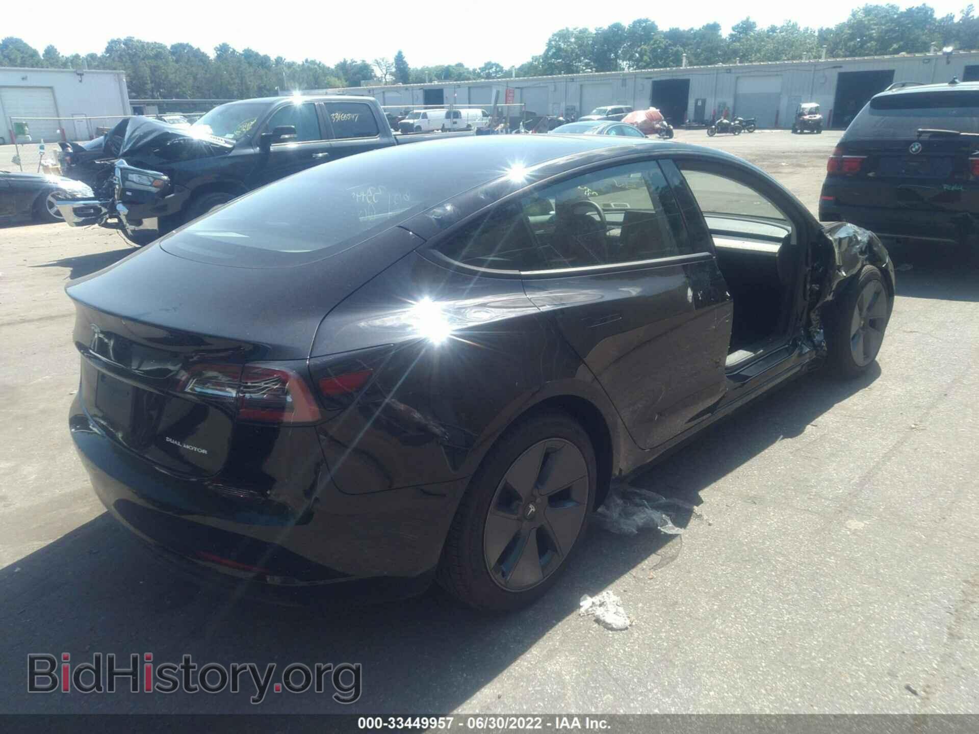 2022 TESLA MODEL 3 - VIN: 5YJ3E1EB2NF185028 - Photo 4