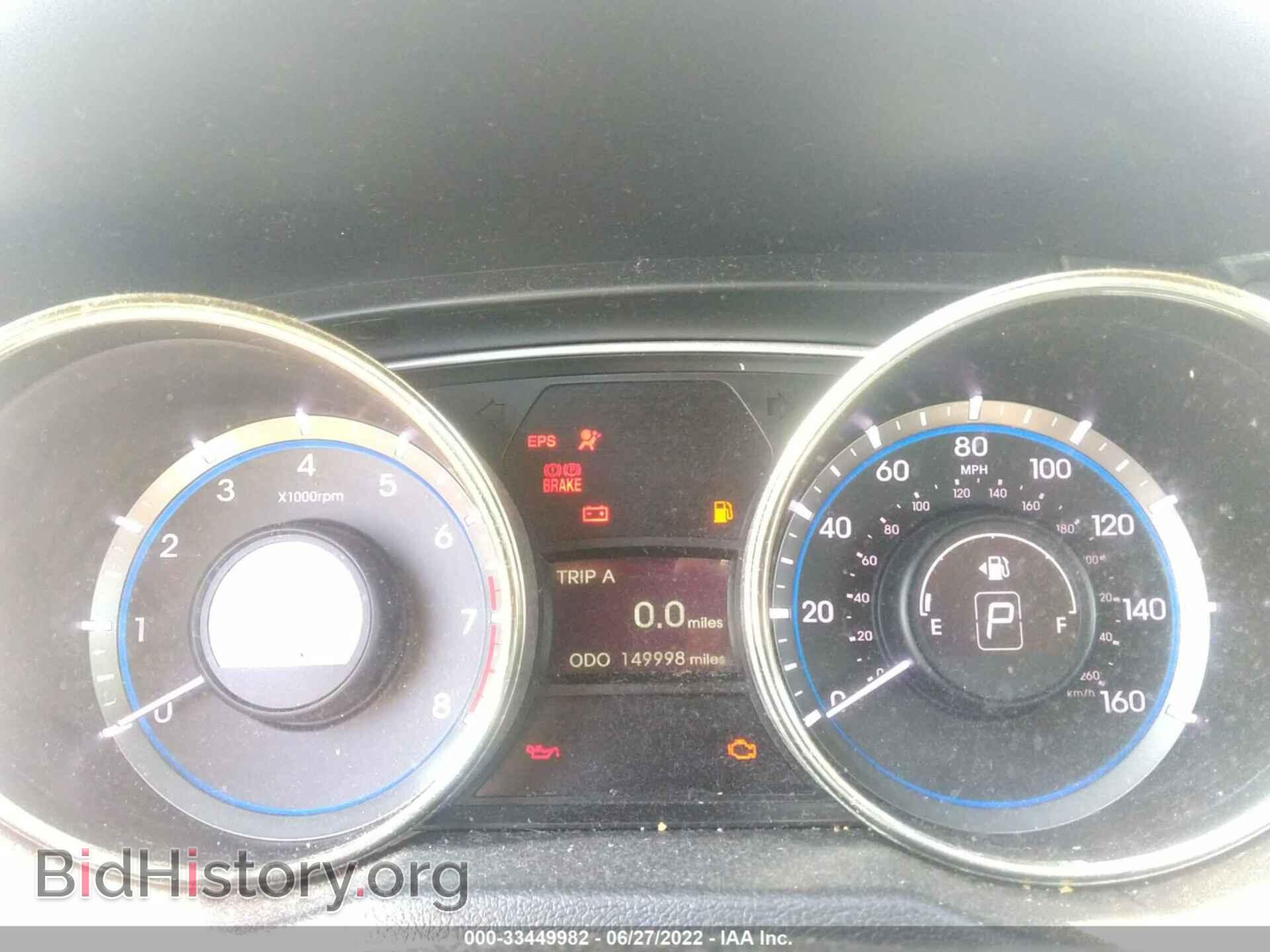 2012 HYUNDAI SONATA - VIN: 5NPEB4ACXCH332003 - Фото 7