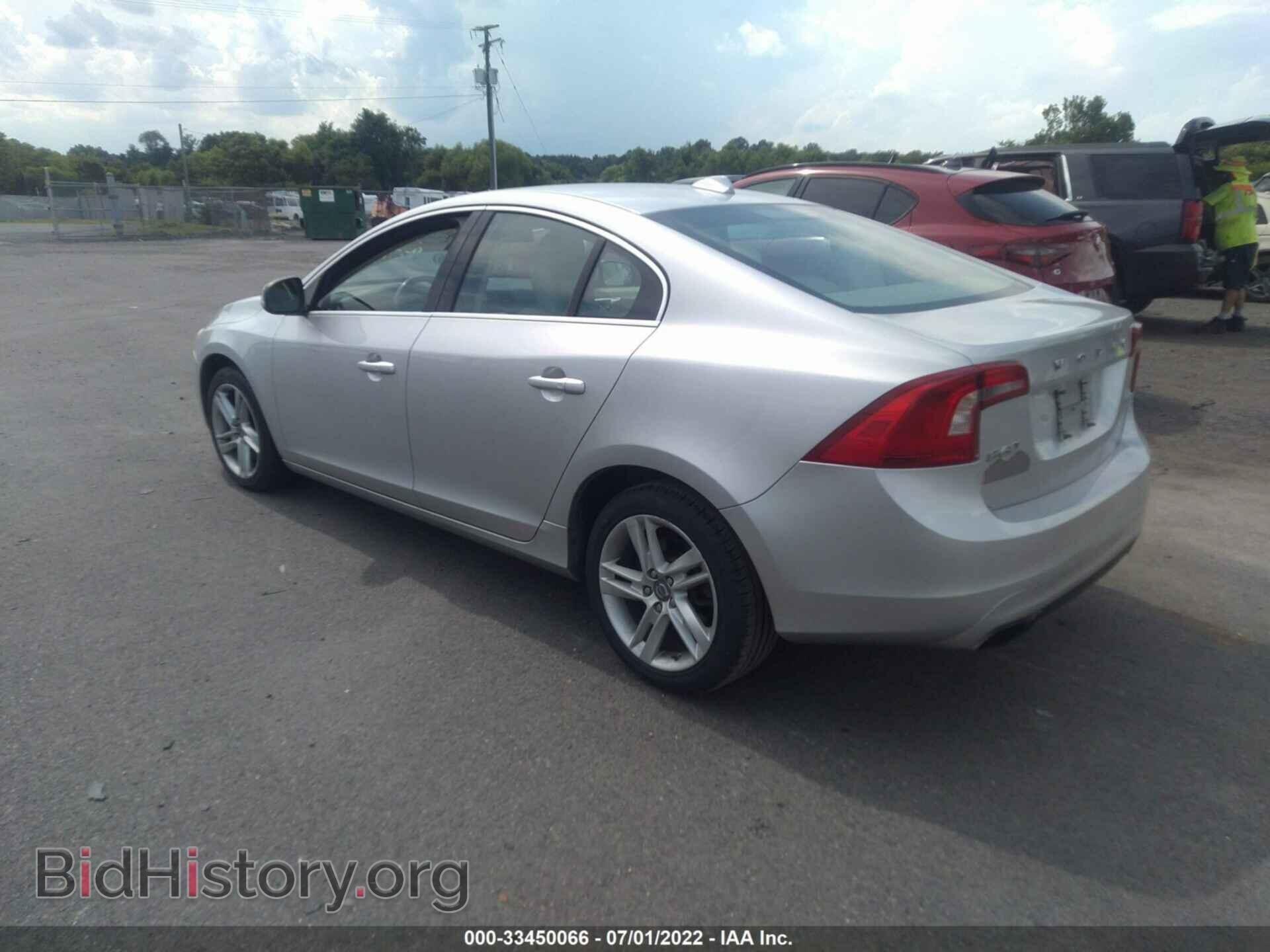 2014 VOLVO S60 - VIN: YV1612FS8E2282762 - Фото 3