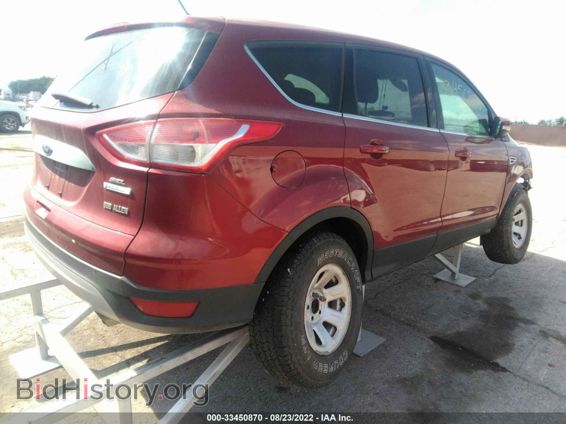 2013 FORD ESCAPE - VIN: 1FMCU0HX0DUD68837 - Фото 4