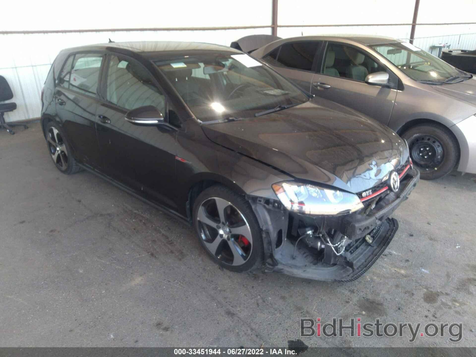 Photo 3VW4T7AU9FM007891 - VOLKSWAGEN GOLF GTI 2015