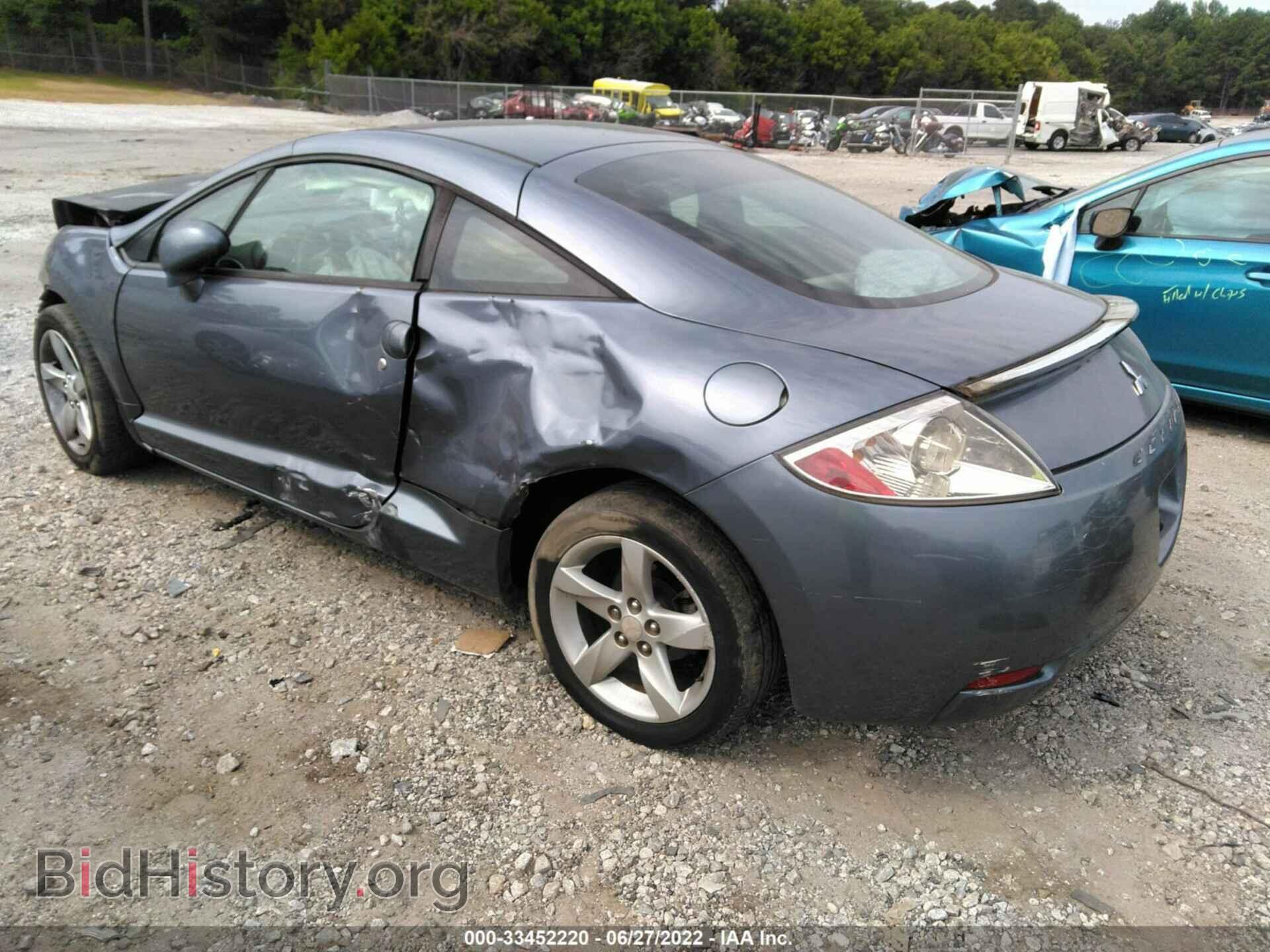 2007 MITSUBISHI ECLIPSE - VIN: 4A3AK24F67E066068 - Фото 3