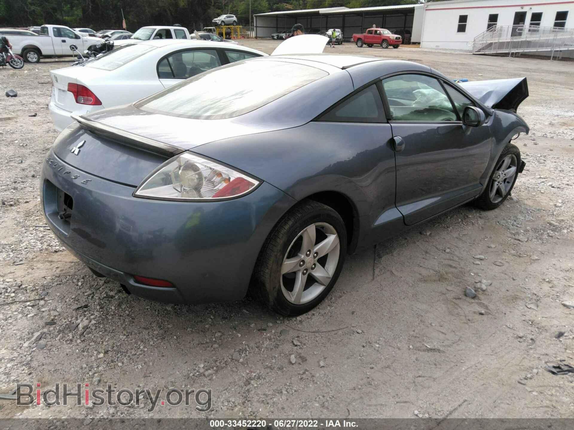 2007 MITSUBISHI ECLIPSE - VIN: 4A3AK24F67E066068 - Фото 4