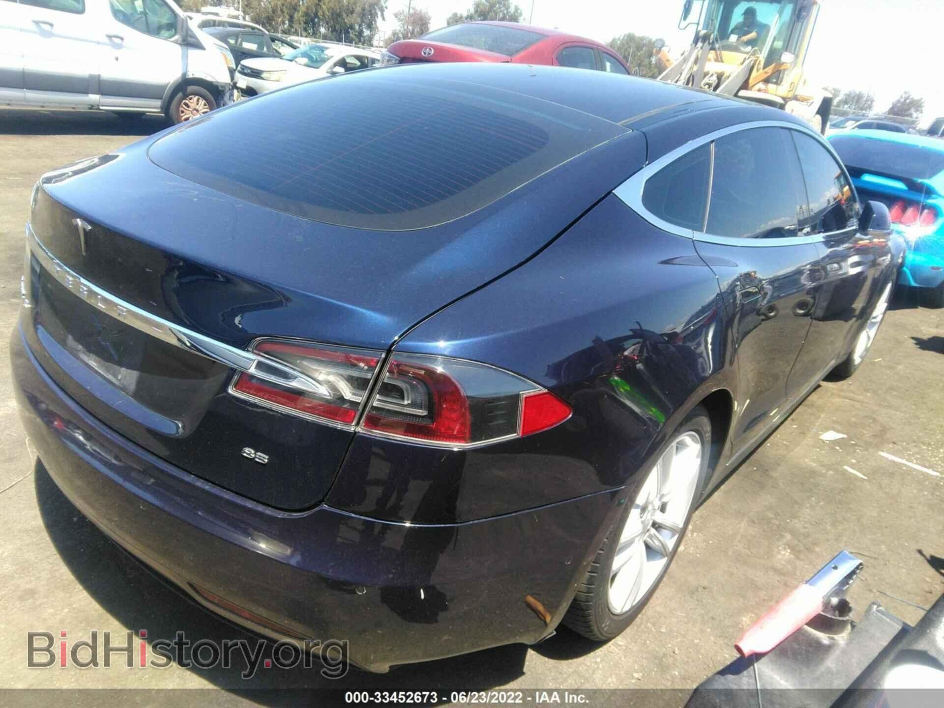 2014 TESLA MODEL S - VIN: 5YJSA1H13EFP64815 - Фото 4