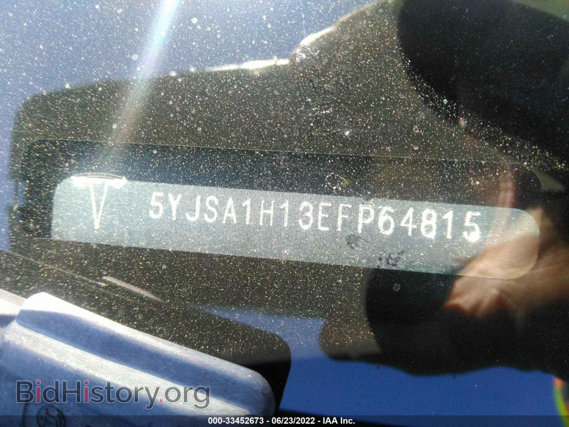 2014 TESLA MODEL S - VIN: 5YJSA1H13EFP64815 - Фото 9
