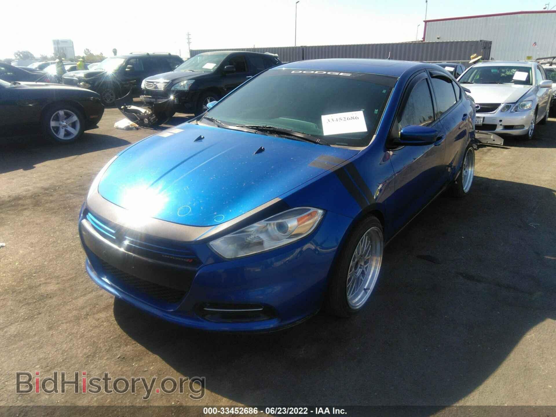 2013 DODGE DART - VIN: 1C3CDFBA2DD155100 - Фото 2