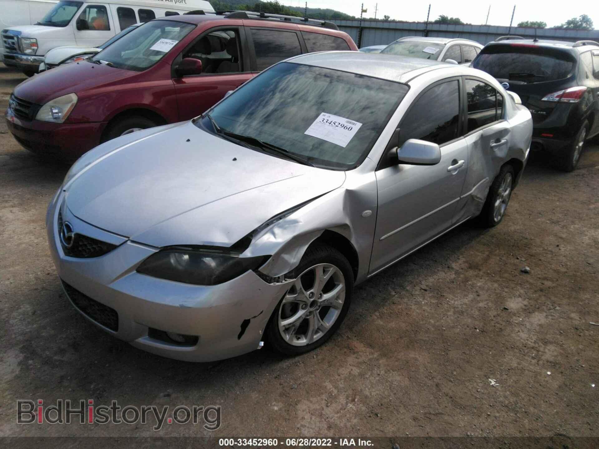 2008 MAZDA MAZDA3 - VIN: JM1BK32F081142988 - Фото 2