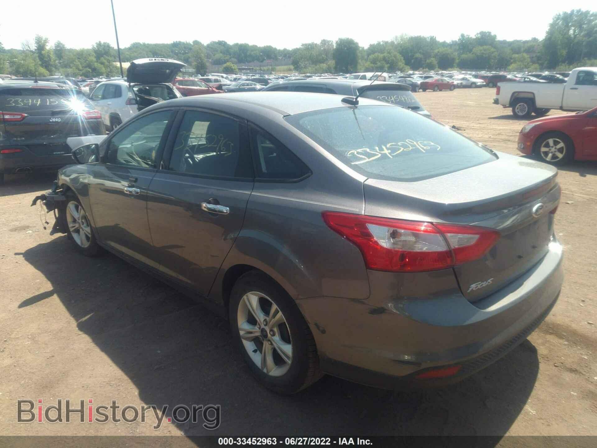 2014 FORD FOCUS - VIN: 1FADP3F28EL207061 - Фото 3