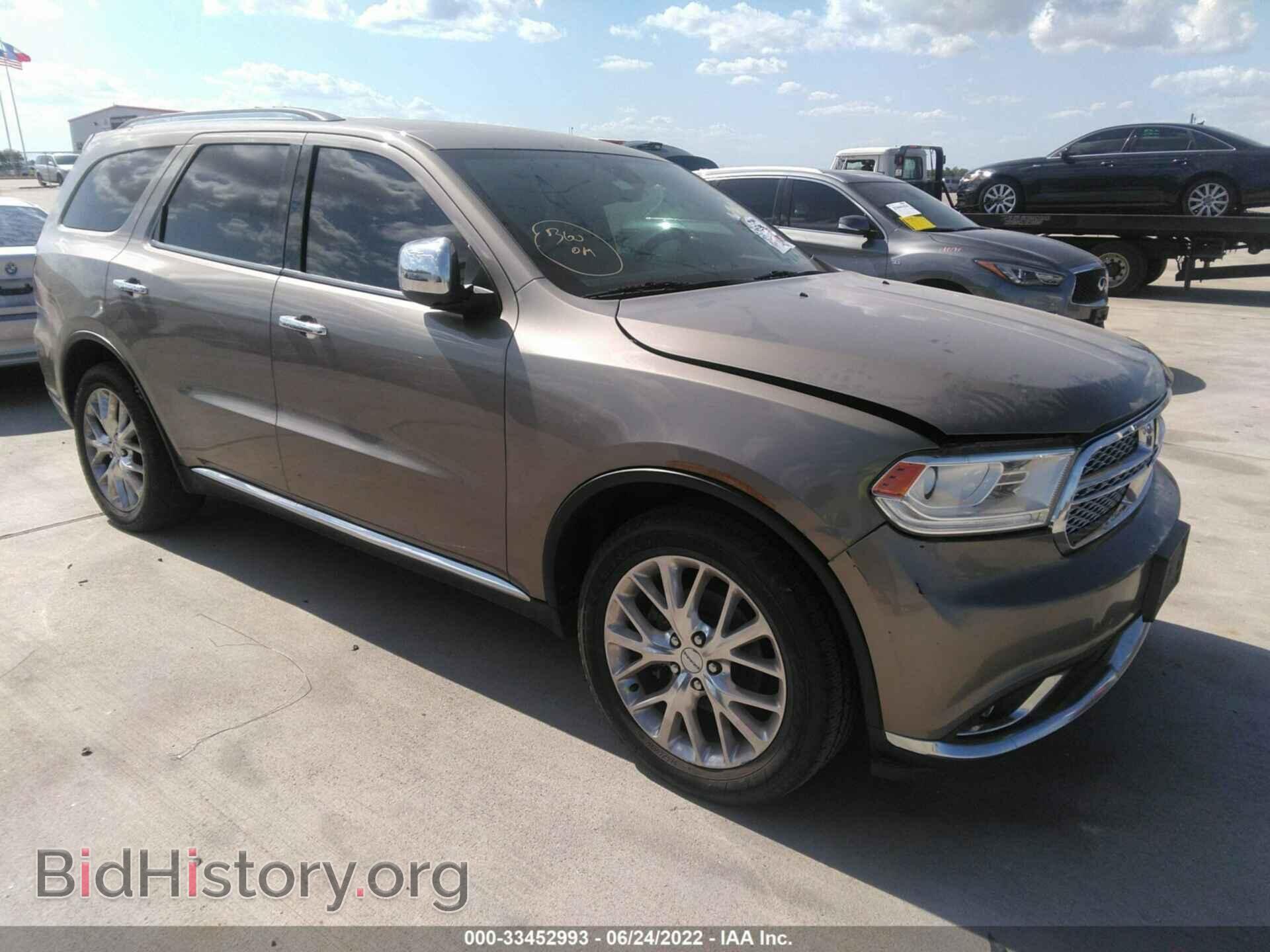 Photo 1C4RDHAG6GC459693 - DODGE DURANGO 2016