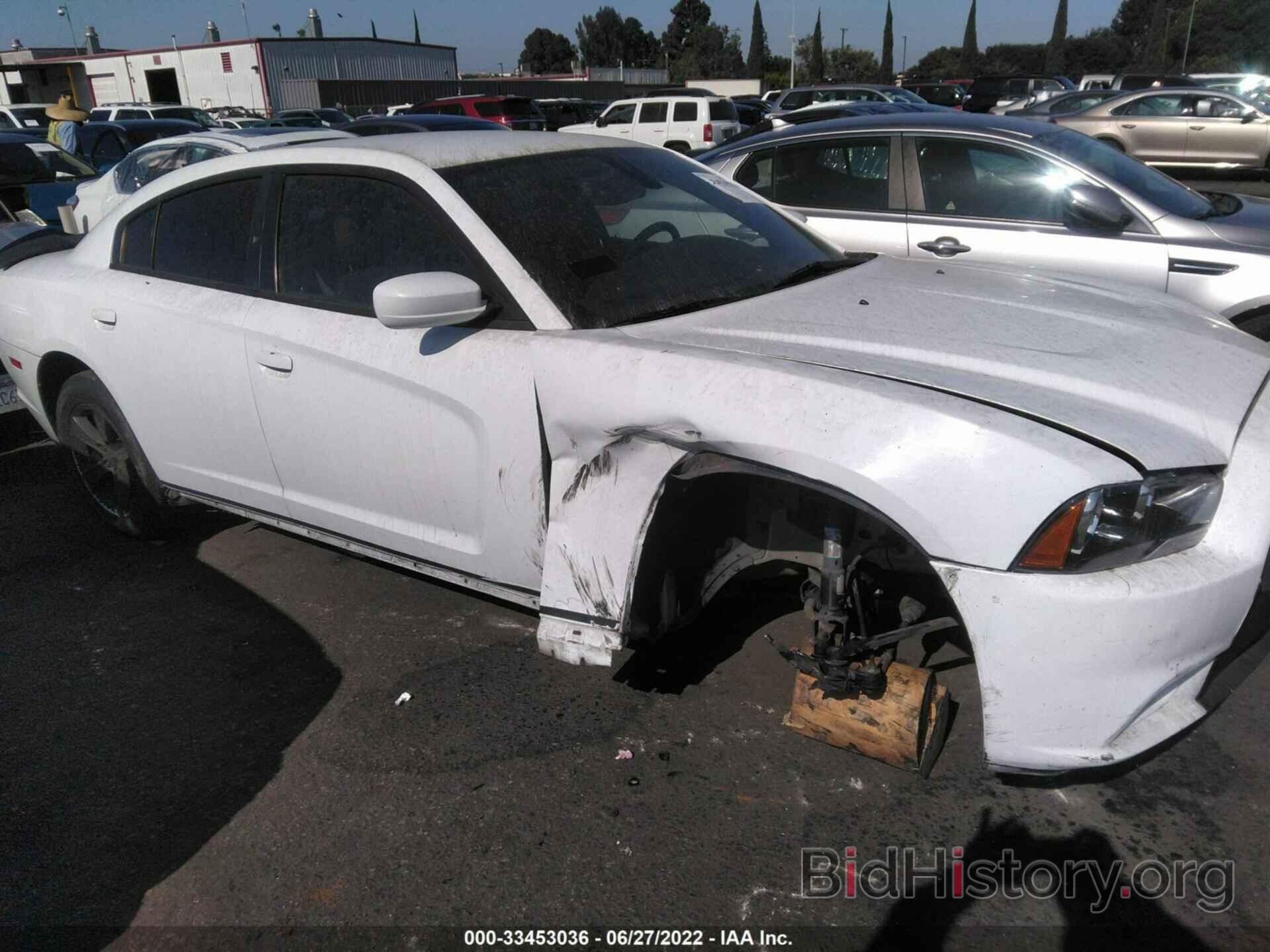 Photo 2C3CDXBG0EH358775 - DODGE CHARGER 2014