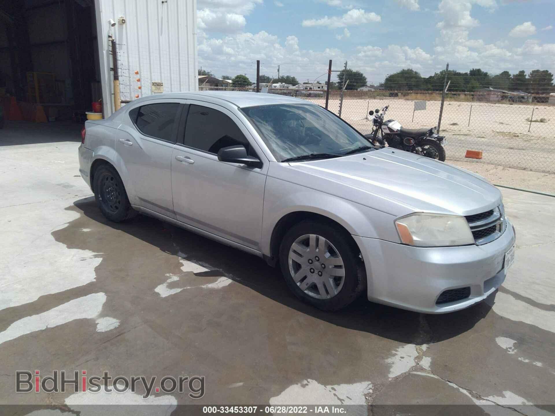 Photo 1C3CDZABXCN215998 - DODGE AVENGER 2012