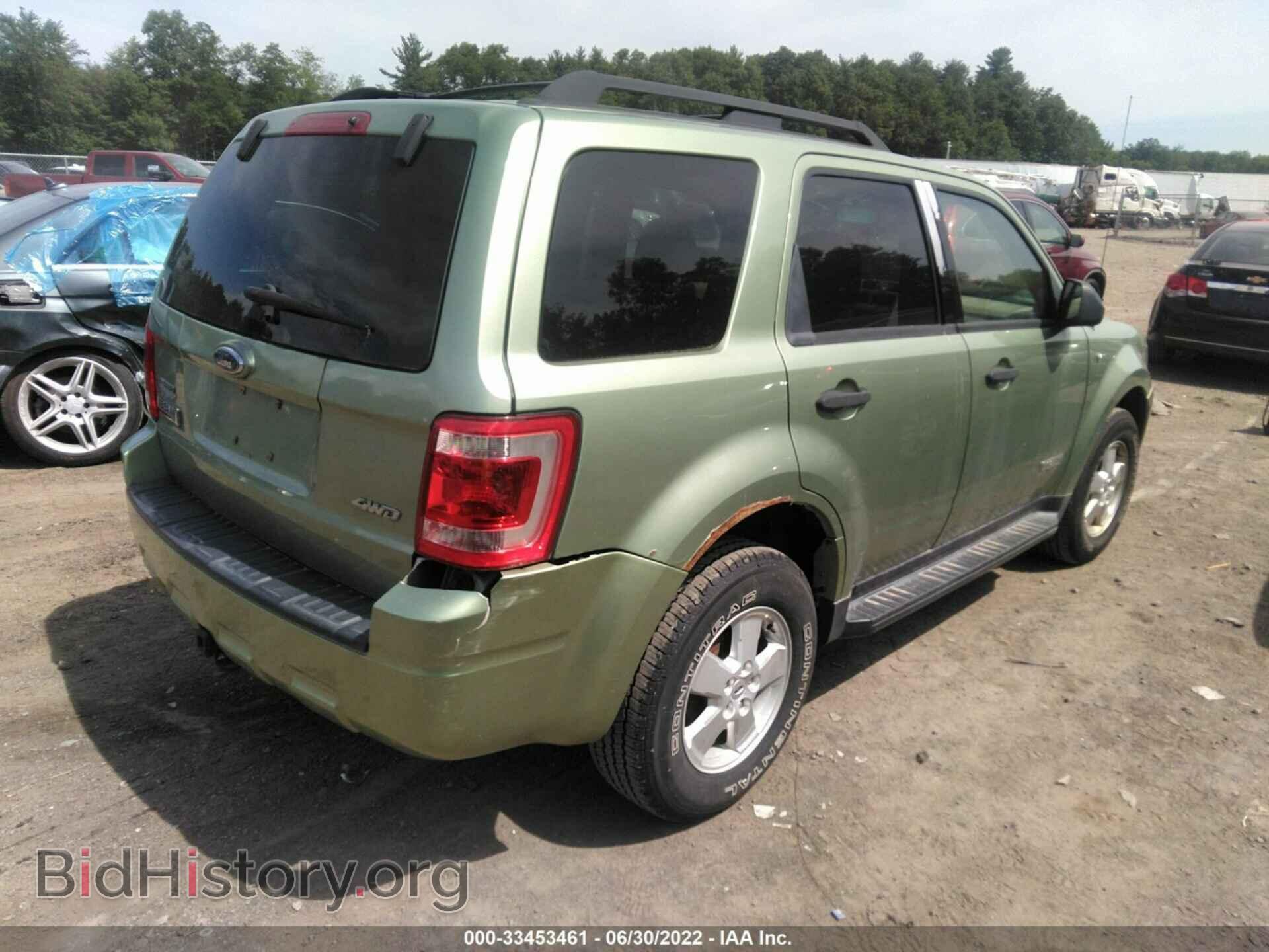 2008 FORD ESCAPE - VIN: 1FMCU93148KA04008 - Фото 4