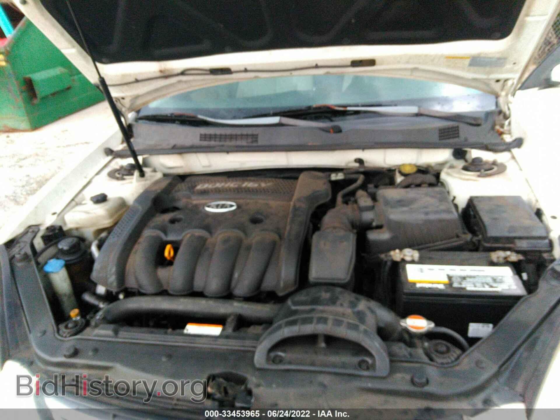 2007 KIA OPTIMA - VIN: KNAGE123875148355 - Фото 10