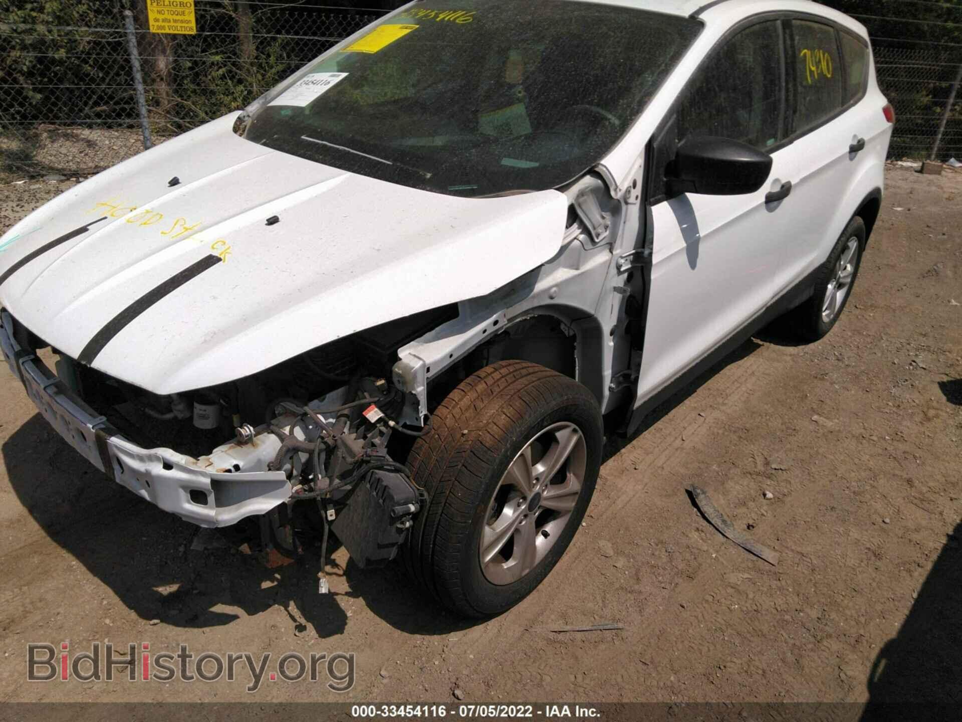 2016 FORD ESCAPE - VIN: 1FMCU0F76GUA82787 - Фото 2
