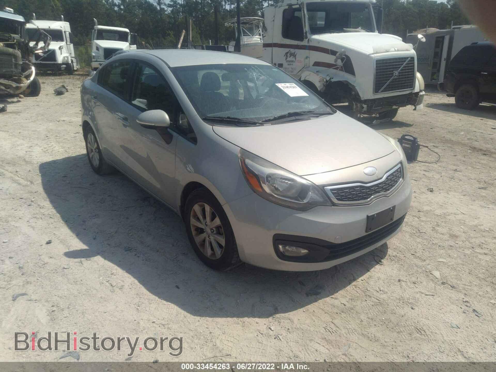 Photo KNADN4A31D6272026 - KIA RIO 2013