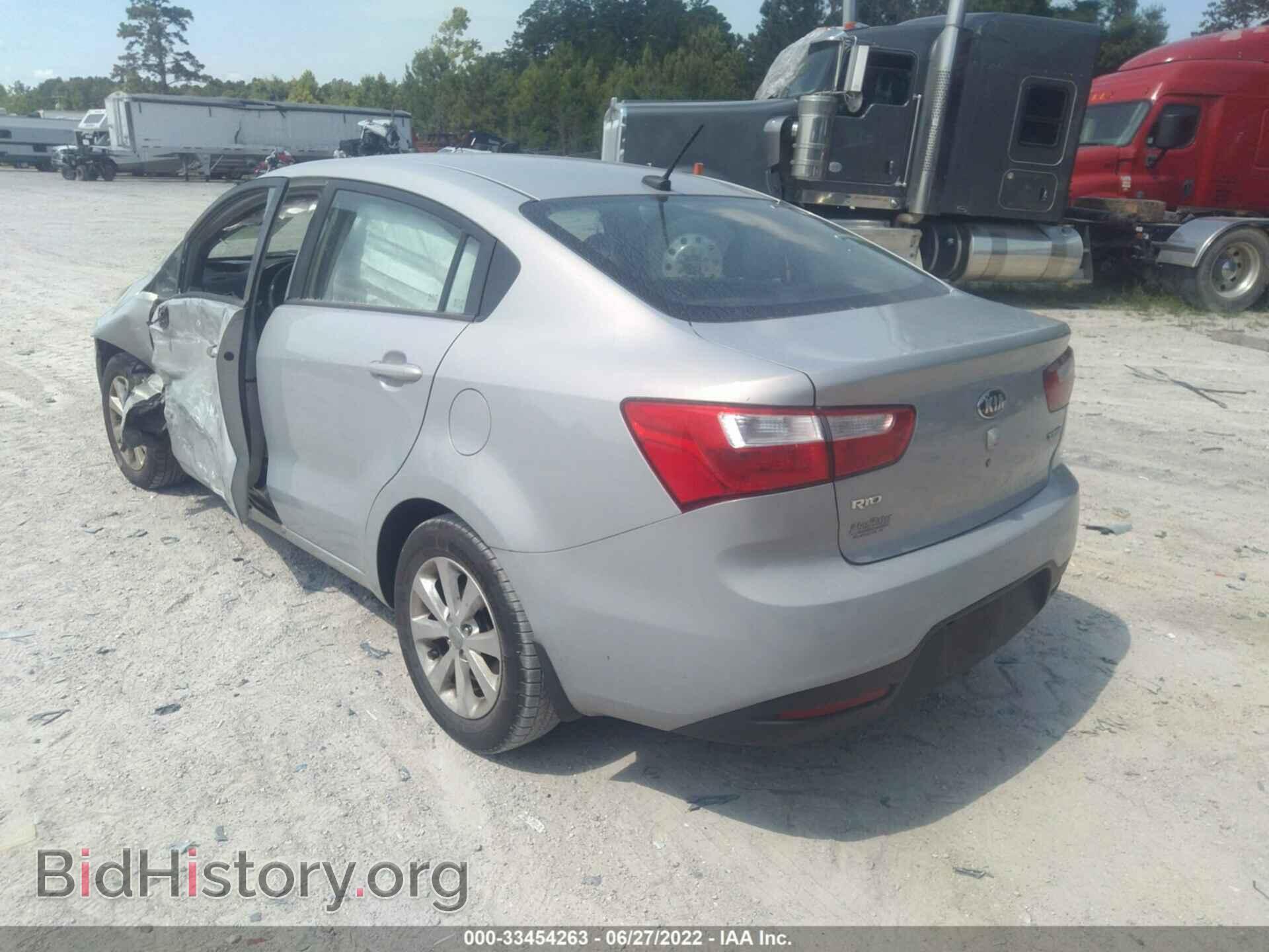 2013 KIA RIO - VIN: KNADN4A31D6272026 - Photo 3