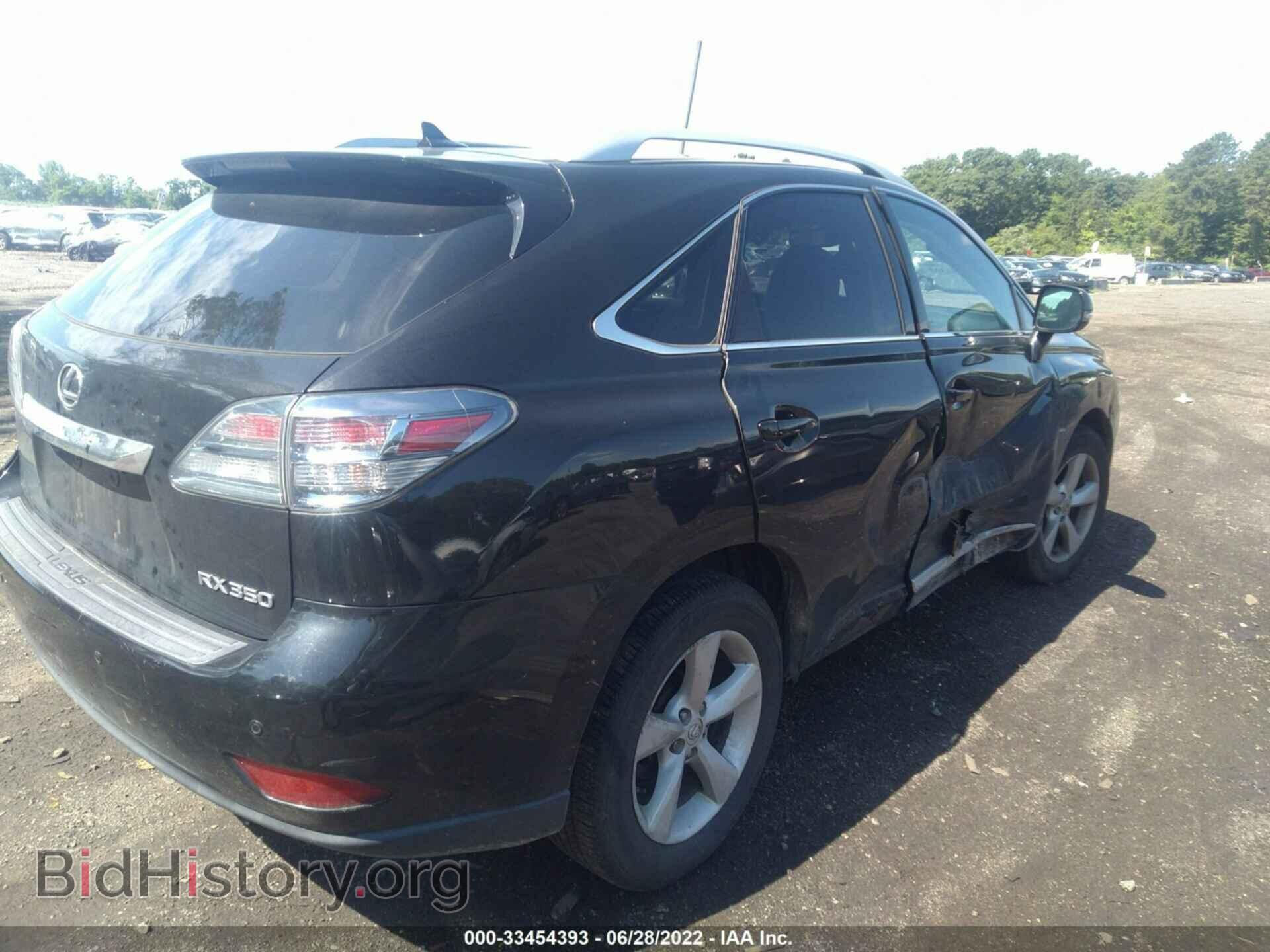 2012 LEXUS RX 350 - VIN: 2T2BK1BA3CC146204 - Фото 4