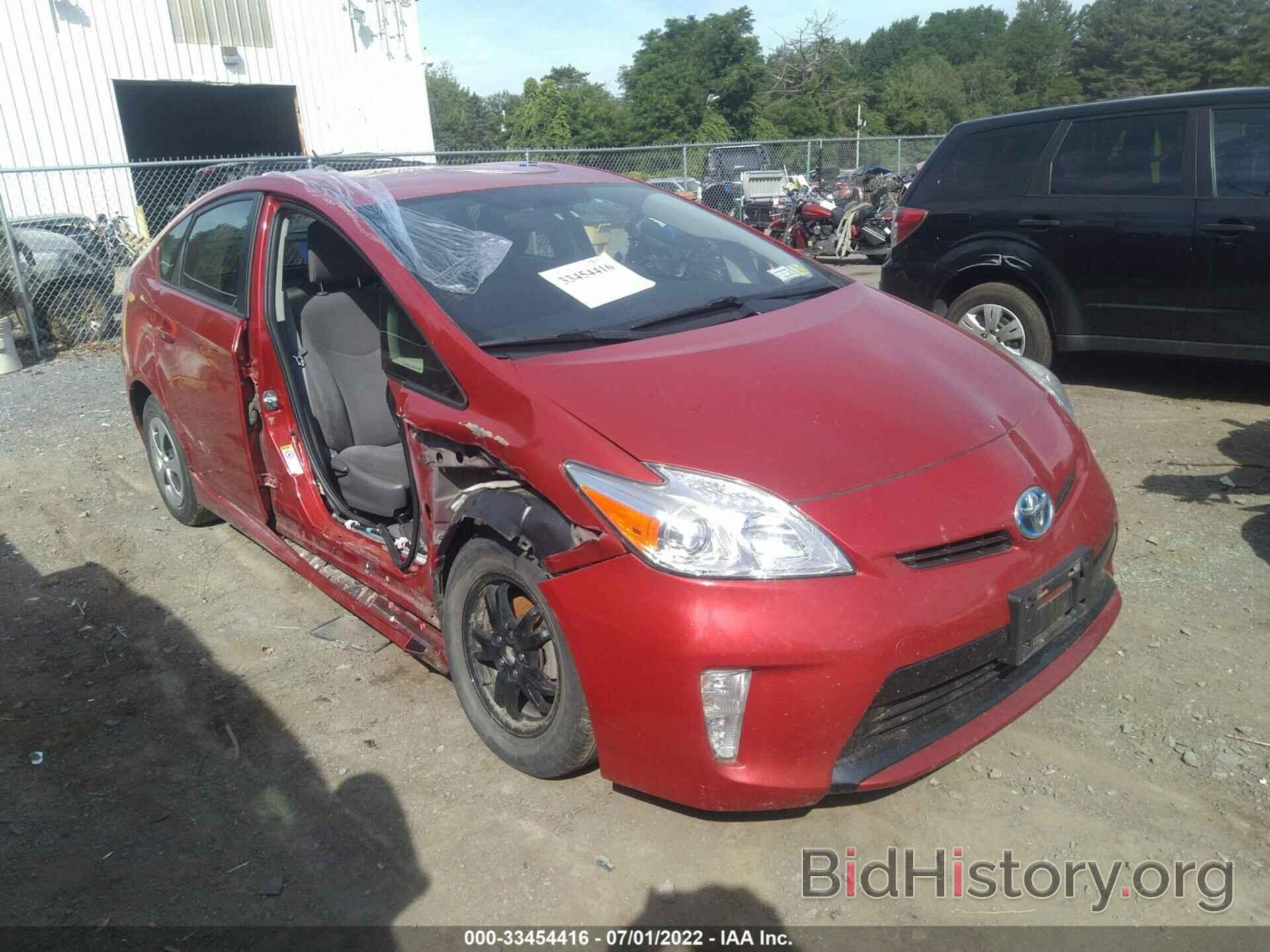 Photo JTDKN3DU0E1791320 - TOYOTA PRIUS 2014