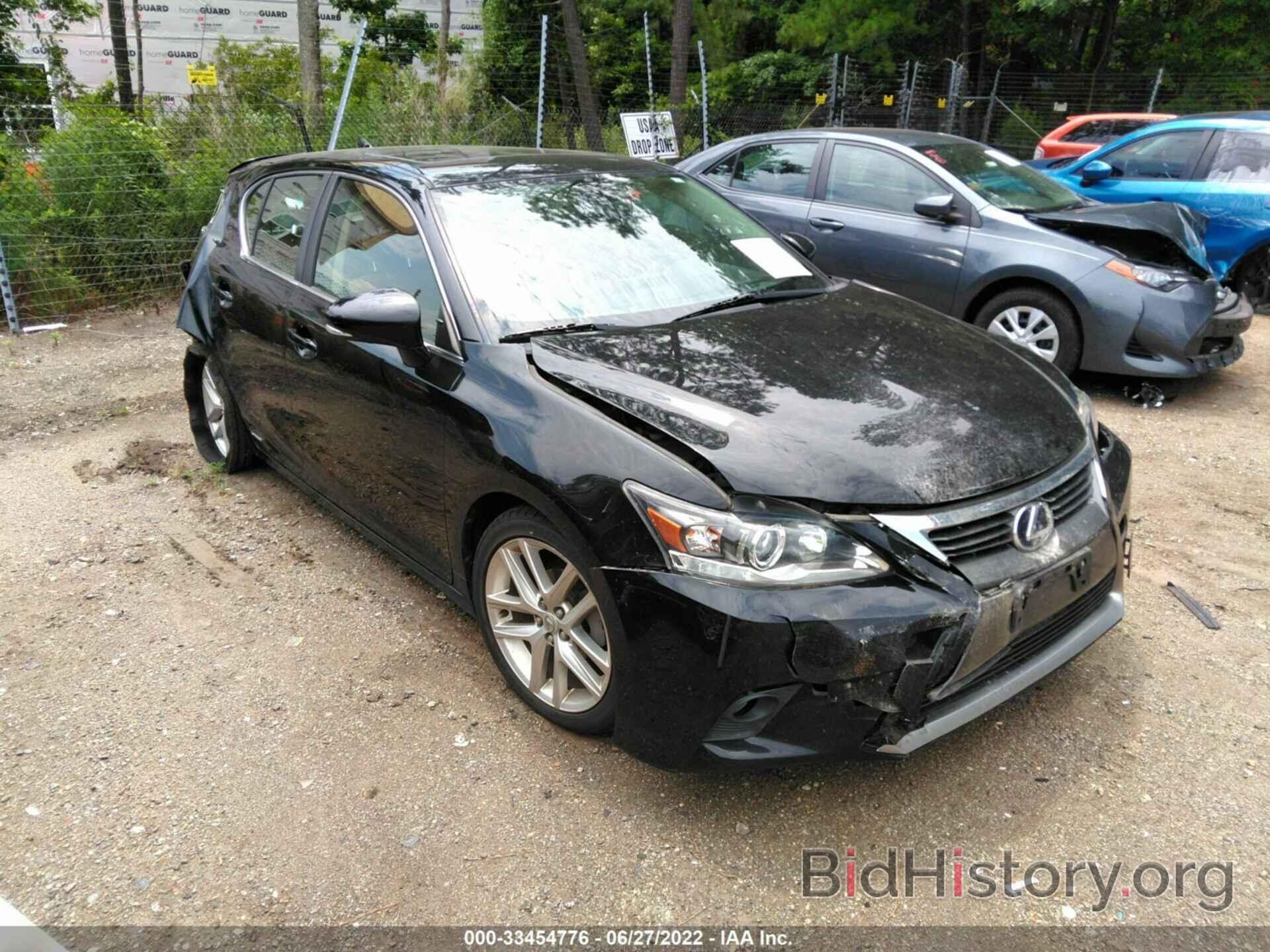 Photo JTHKD5BH4E2181658 - LEXUS CT 200H 2014