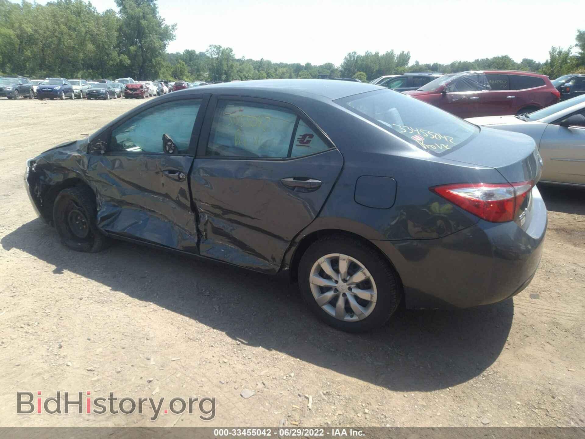 2015 TOYOTA COROLLA - VIN: 2T1BURHE4FC369072 - Фото 3