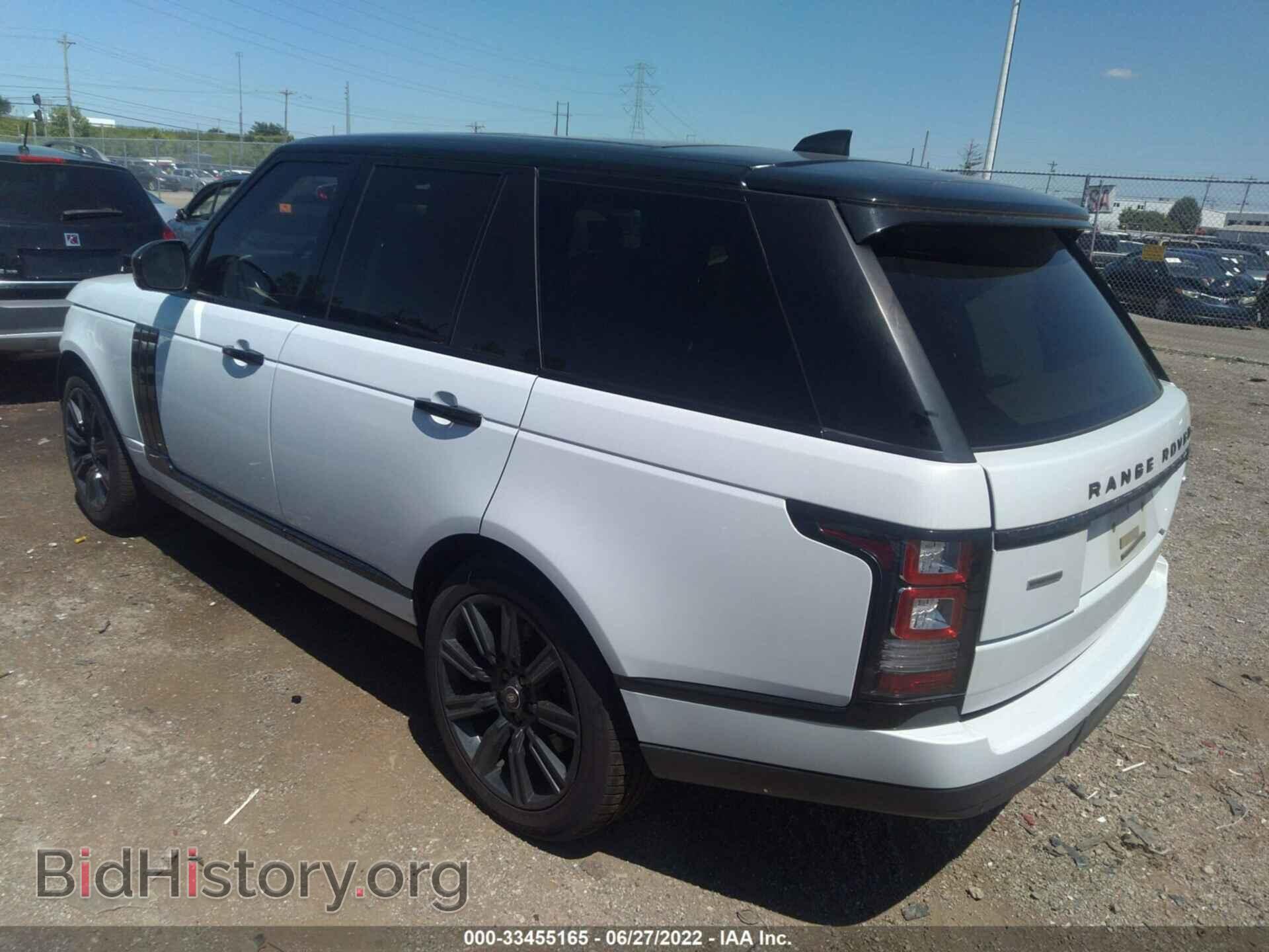 2017 LAND ROVER RANGE ROVER - VIN: SALGS2FE8HA322701 - Фото 3