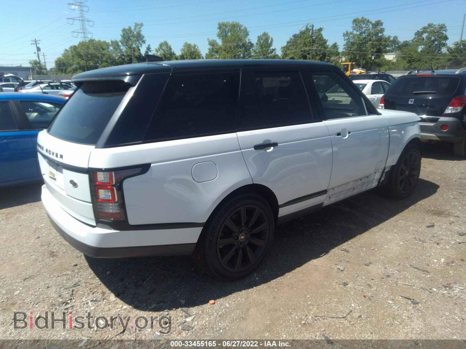 2017 LAND ROVER RANGE ROVER - VIN: SALGS2FE8HA322701 - Фото 4