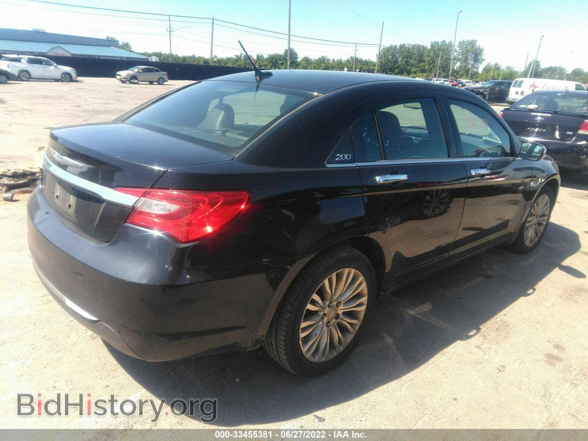 2012 CHRYSLER 200 - VIN: 1C3CCBCG5CN126682 - Фото 4