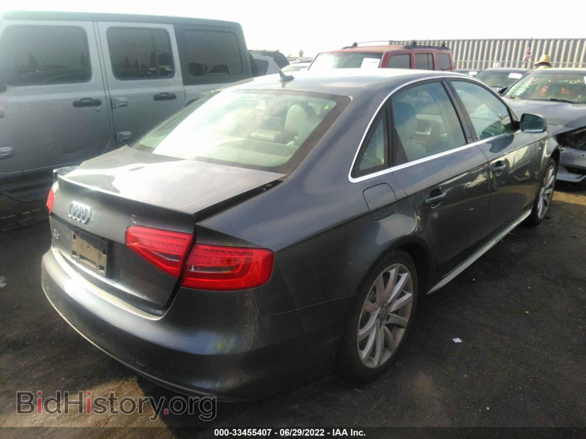 2014 AUDI A4 - VIN: WAUAFAFL0EN041455 - Фото 4