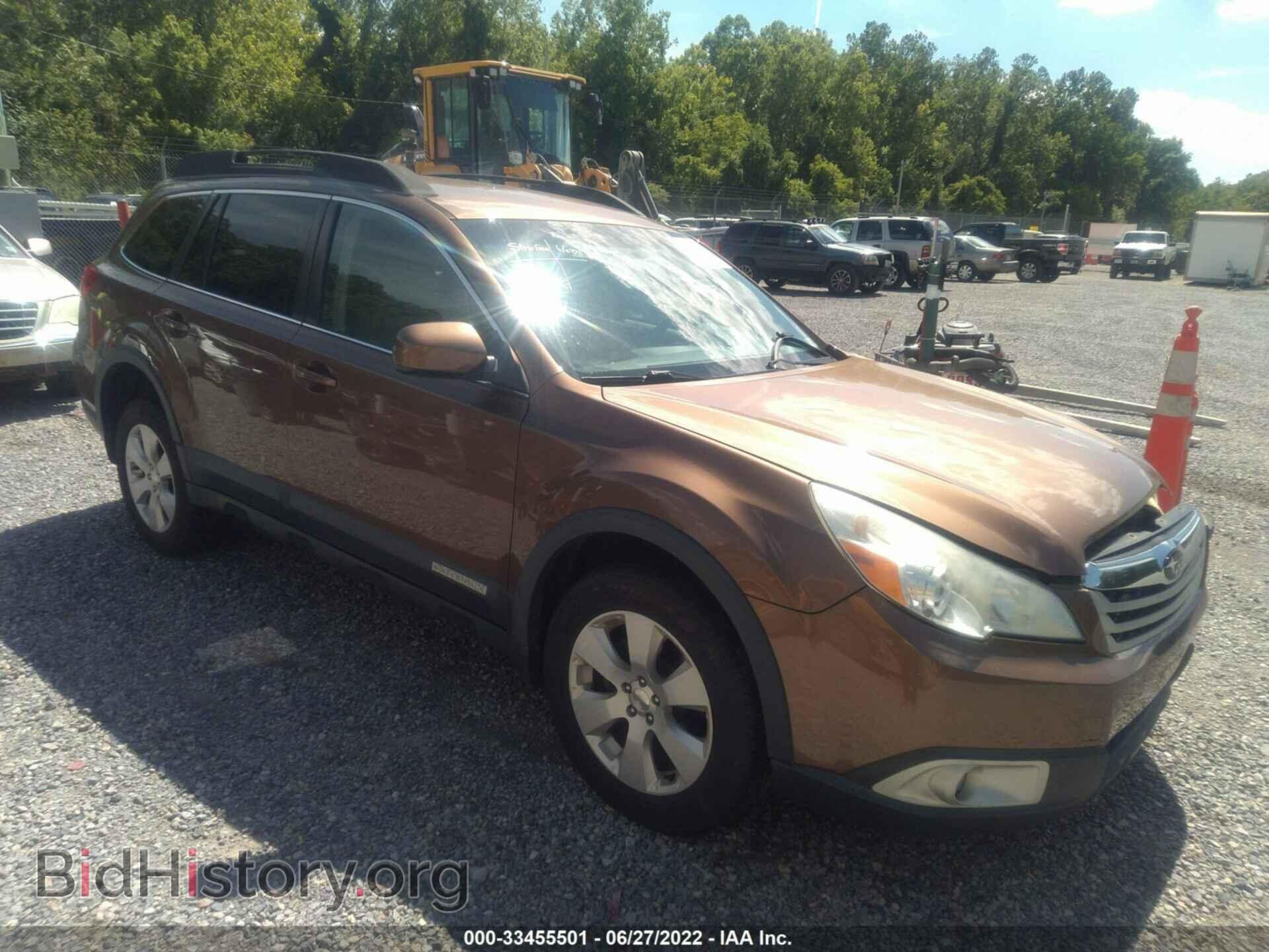 Фотография 4S4BRBCC6B3342484 - SUBARU OUTBACK 2011