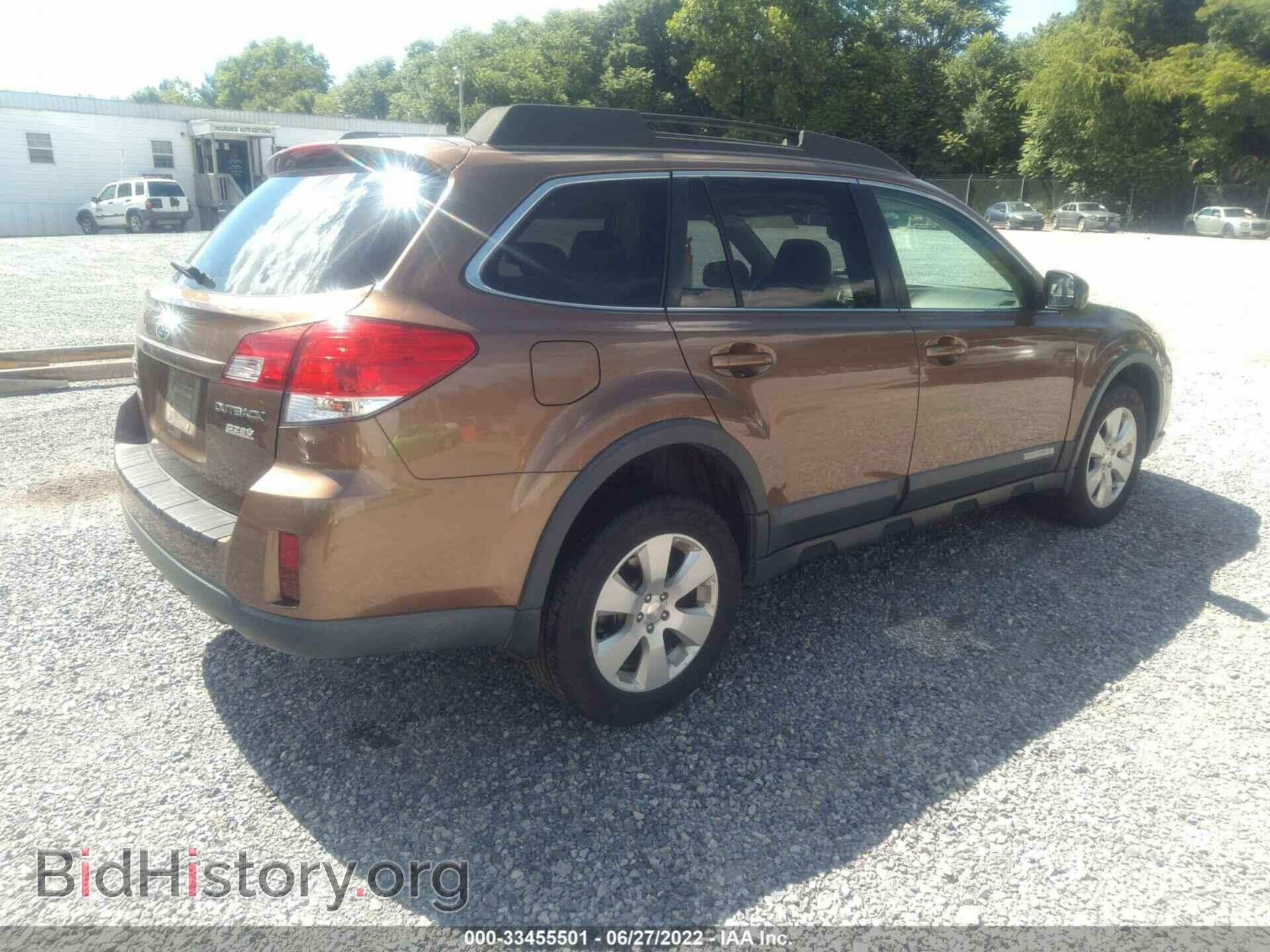 2011 SUBARU OUTBACK - VIN: 4S4BRBCC6B3342484 - Фото 4