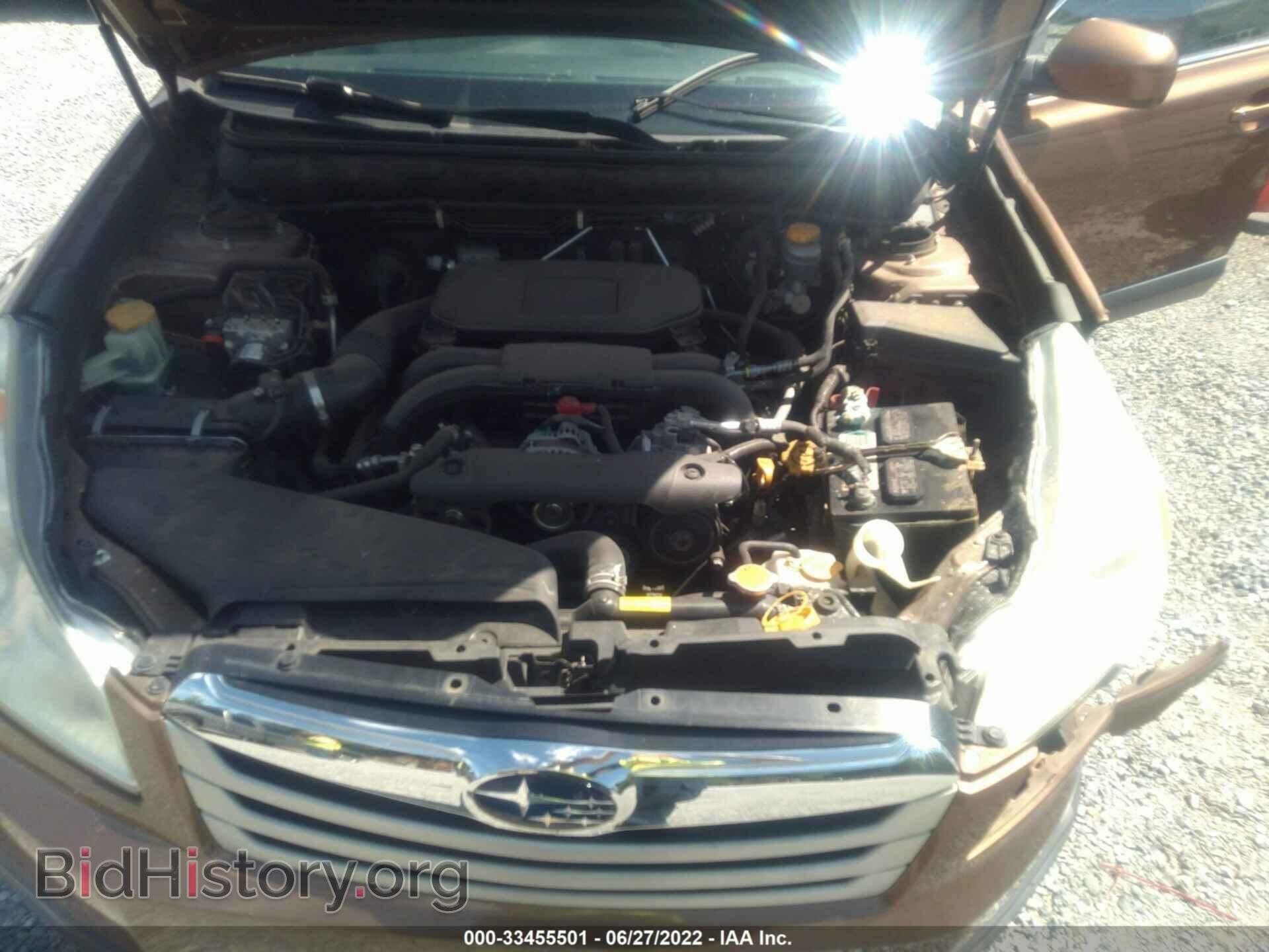 2011 SUBARU OUTBACK - VIN: 4S4BRBCC6B3342484 - Фото 10
