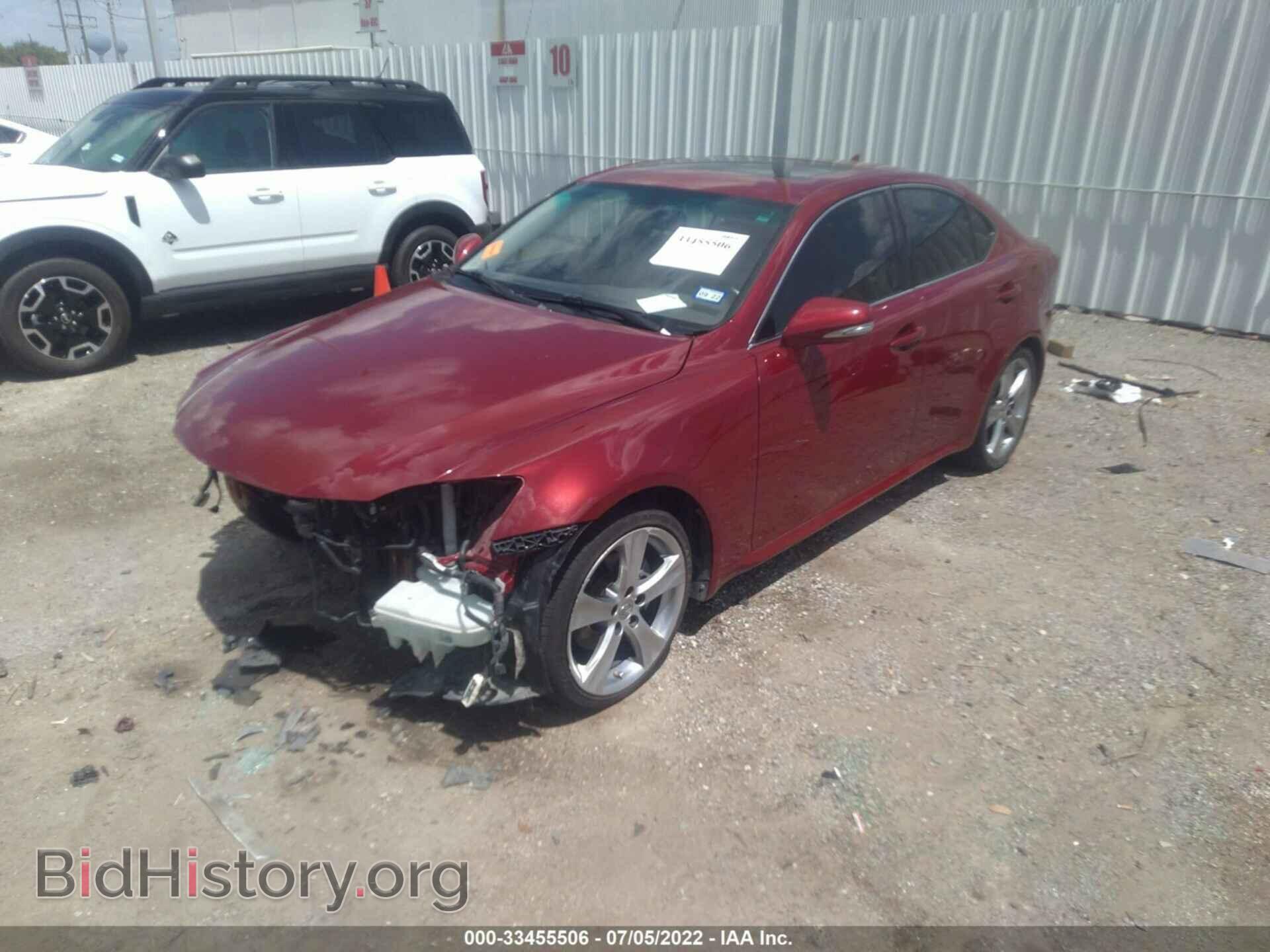 2012 LEXUS IS 250 - VIN: JTHBF5C2XC5184189 - Фото 2