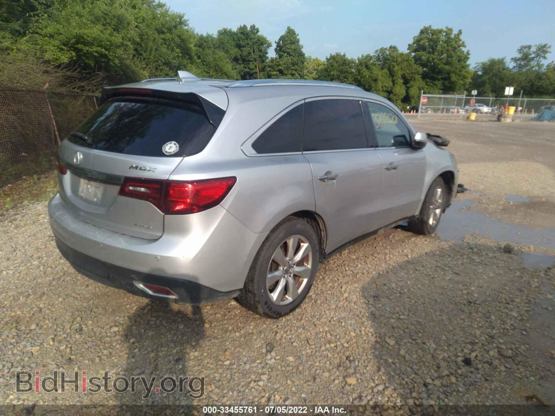 2014 ACURA MDX - VIN: 5FRYD4H8XEB045186 - Фото 4
