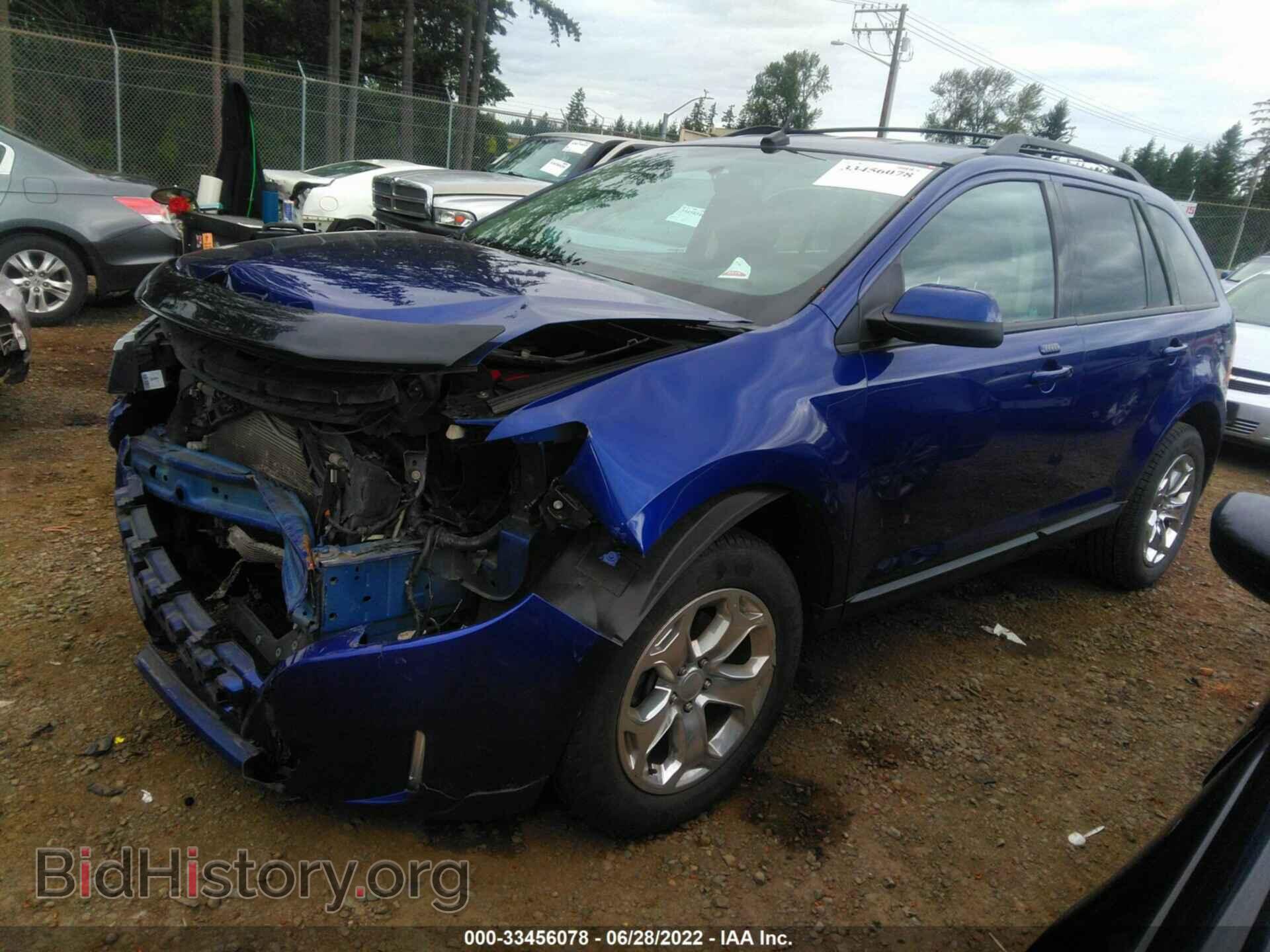 2013 FORD EDGE - VIN: 2FMDK3JC5DBB31382 - Photo 2
