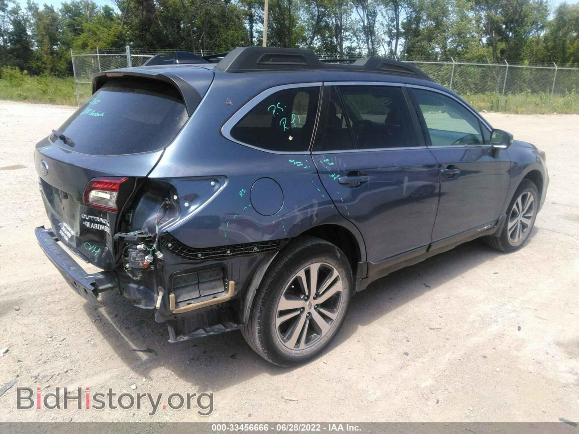 2018 SUBARU OUTBACK - VIN: 4S4BSANC5J3380945 - Фото 4